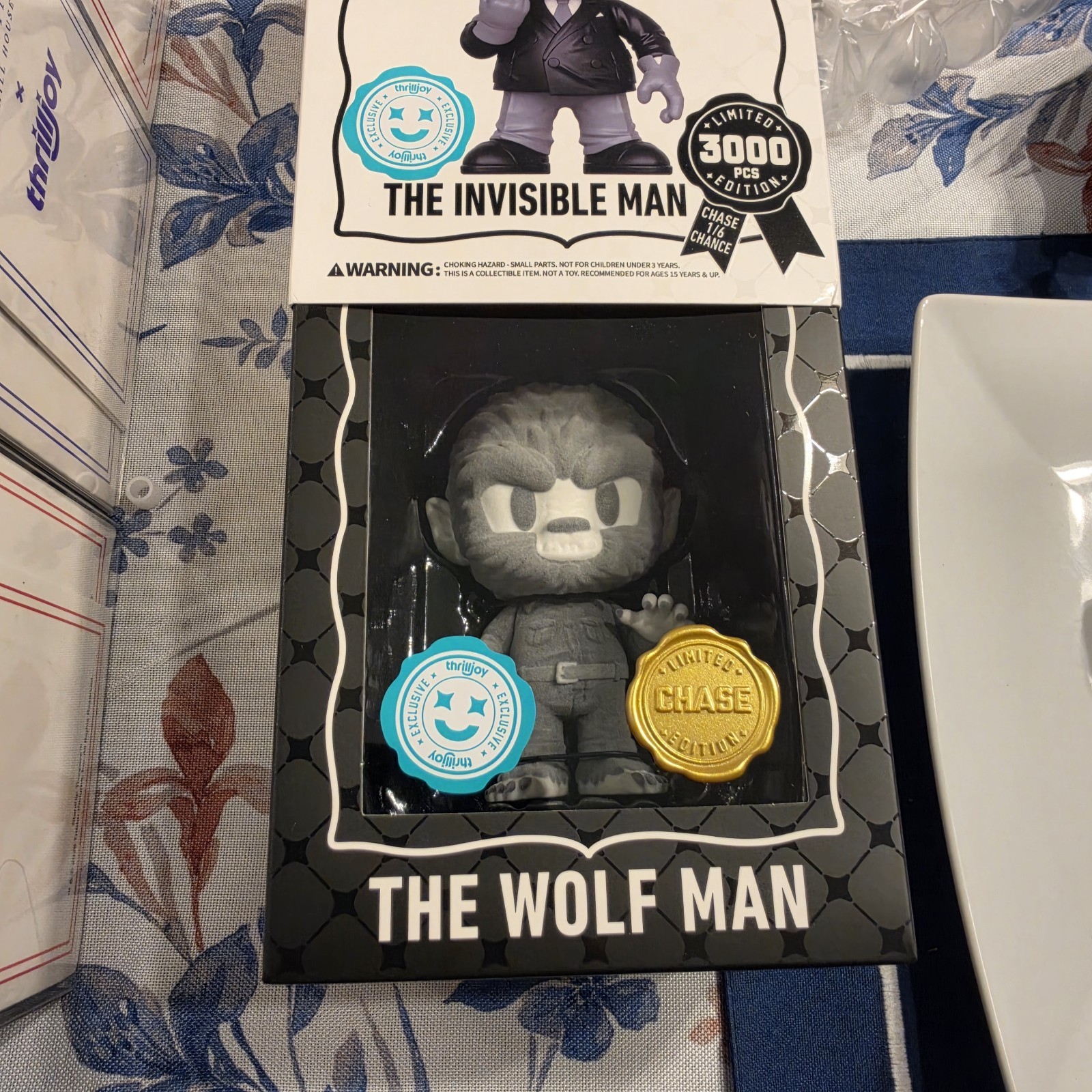 PIX Universal Monsters The Wolf Man Vinyl Figure Chase Thrilljoy Exclusive