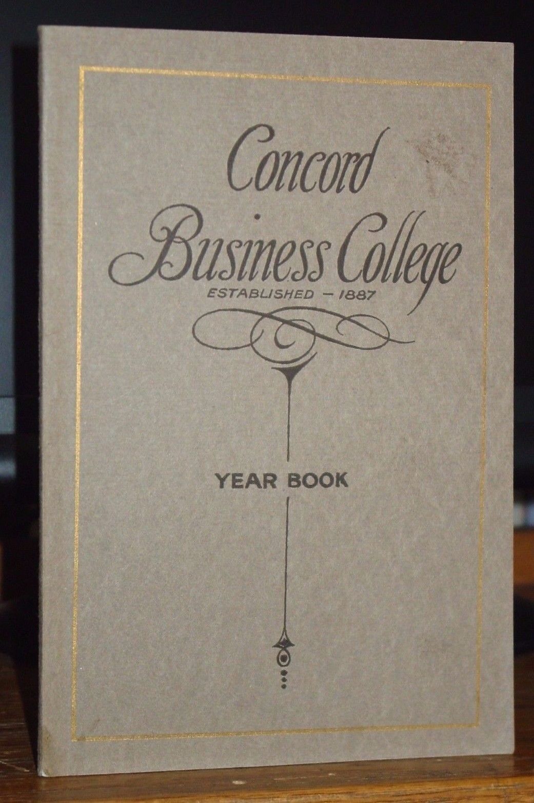 1913 Year Book Of The Concord Business College, Concord, New Hampshire, RARE