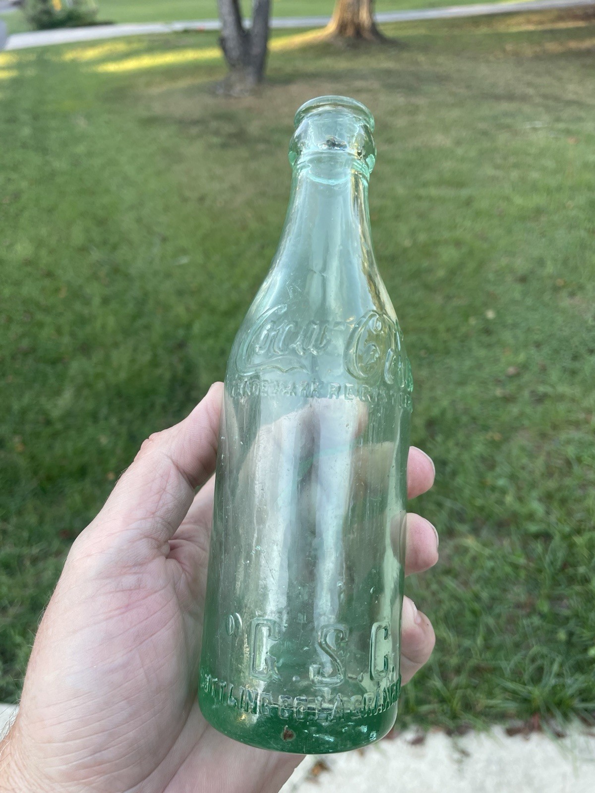 GSC Lagrange Ga Coca Cola Straight Side Bottle Georgia