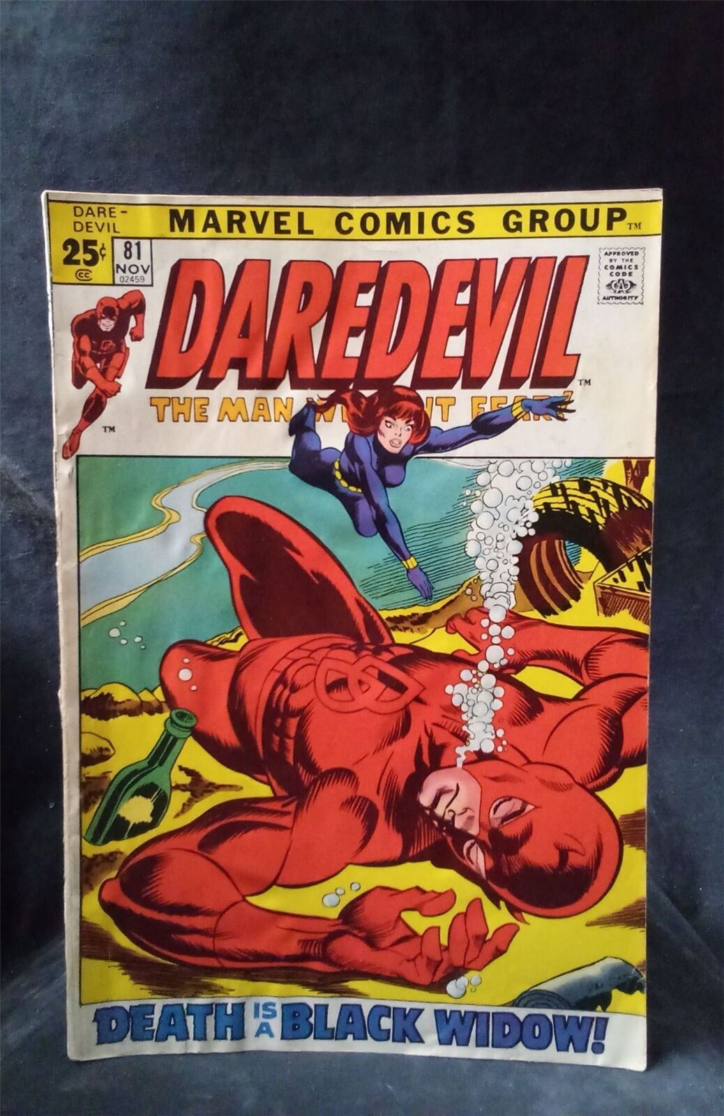 Daredevil #81 1971 Marvel Comics Comic Book 