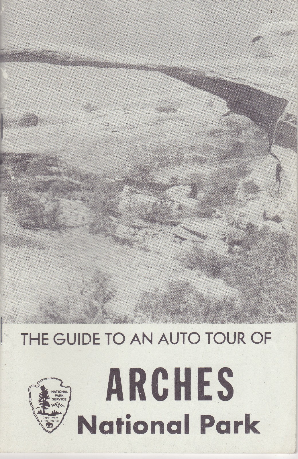 1960\'s Arches National Park Auto Tour Brochure