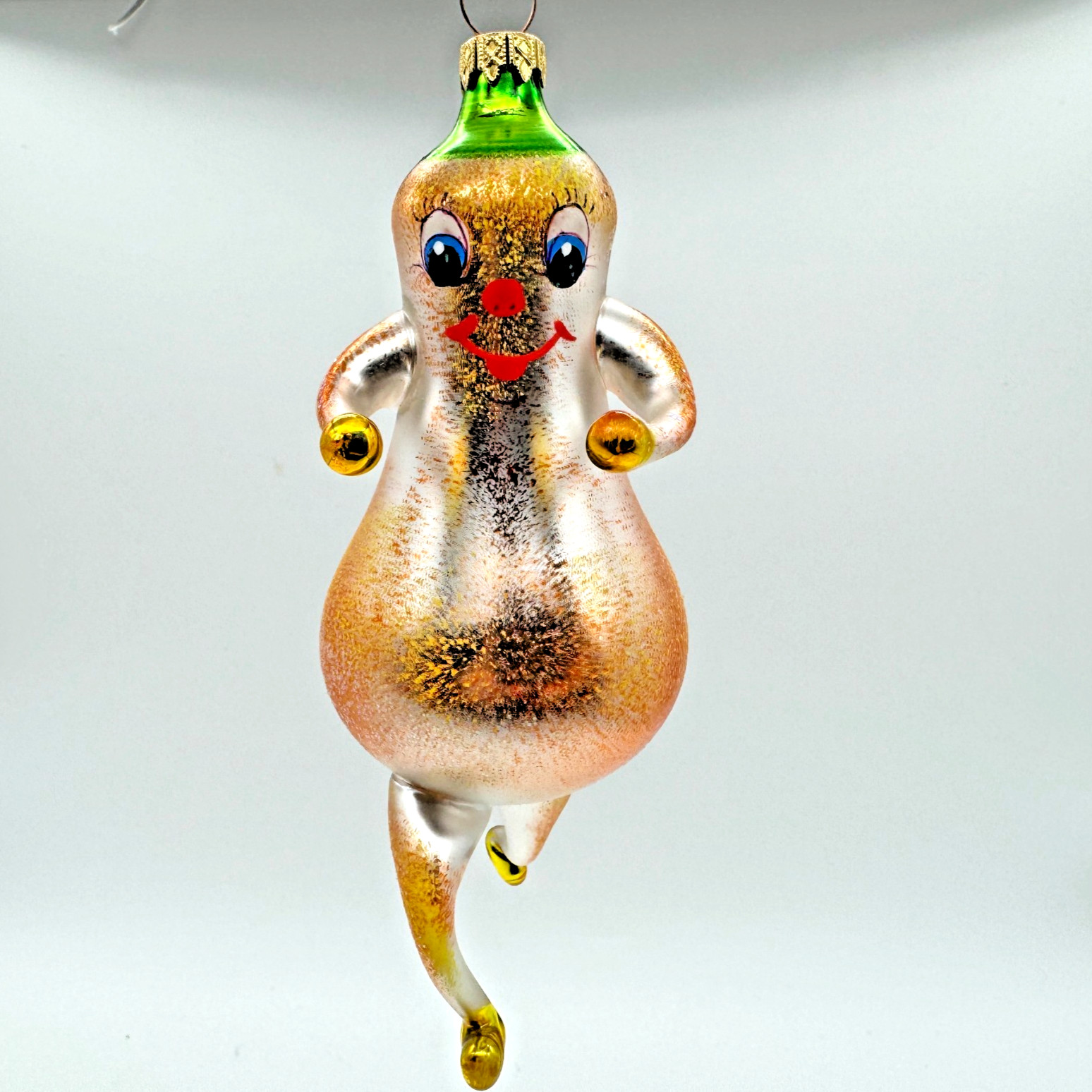 Vintage 1993 Christopher Radko Italian Tutti Frutti RARE Pear Ornament