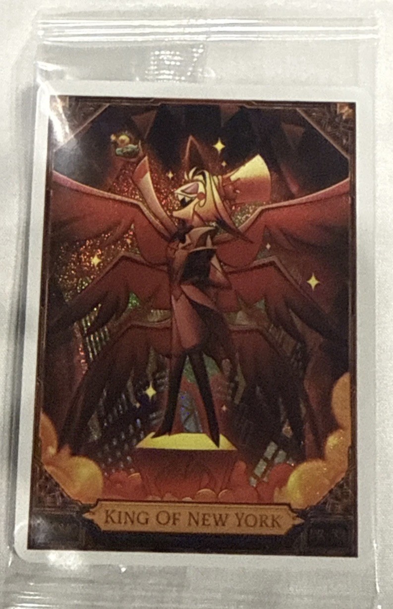 Hazbin Hotel Lucifer King of New York Promo Card New York Comic Con 2026 