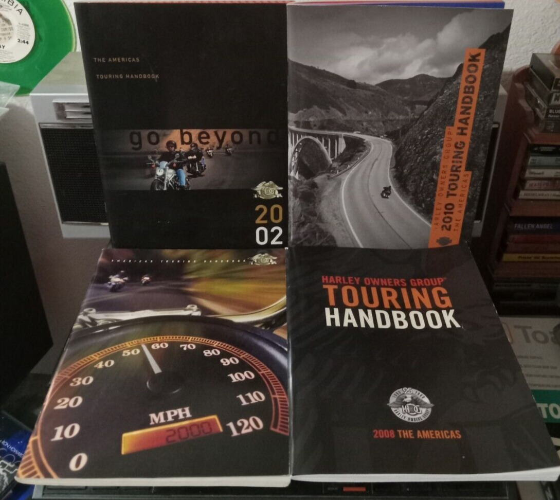 Harley Davidson  Motorcycles ~ Americas Touring Handbook LOT OF 4 BOOKS 2000 +