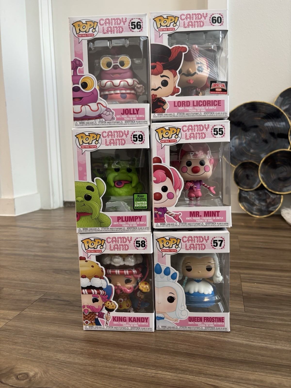 Funko Pop Candy Land Retro Toys Lot of 6 Vinyl Figures #55-60 Exclusive Funko Pop Candy Land Retro Toys Lot of 6 Vinyl Figures #55-60 Exclusive