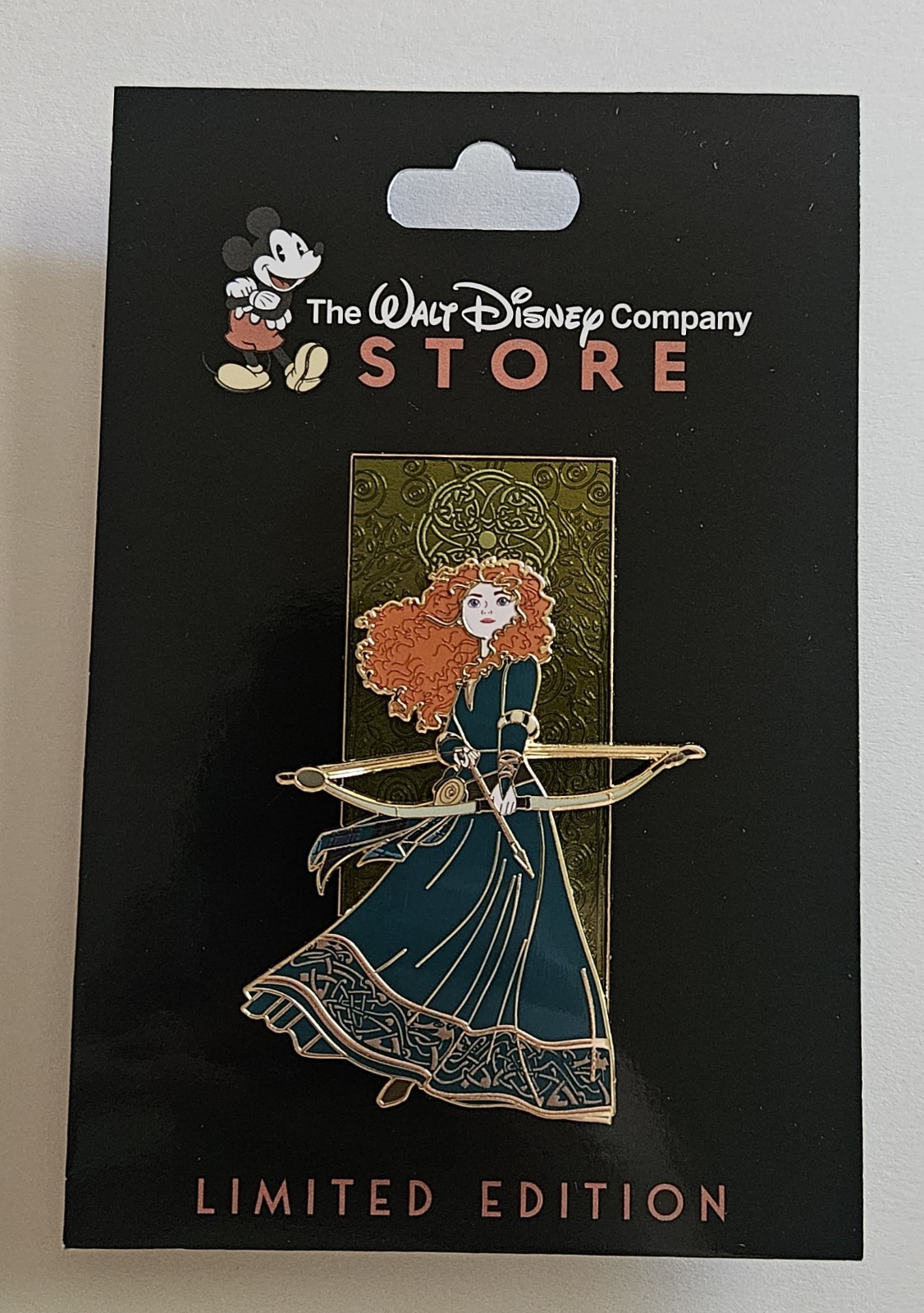 D23 TWDCS Walt Disney Company Store Pixar Game Changer Brave Princess Merida Pin