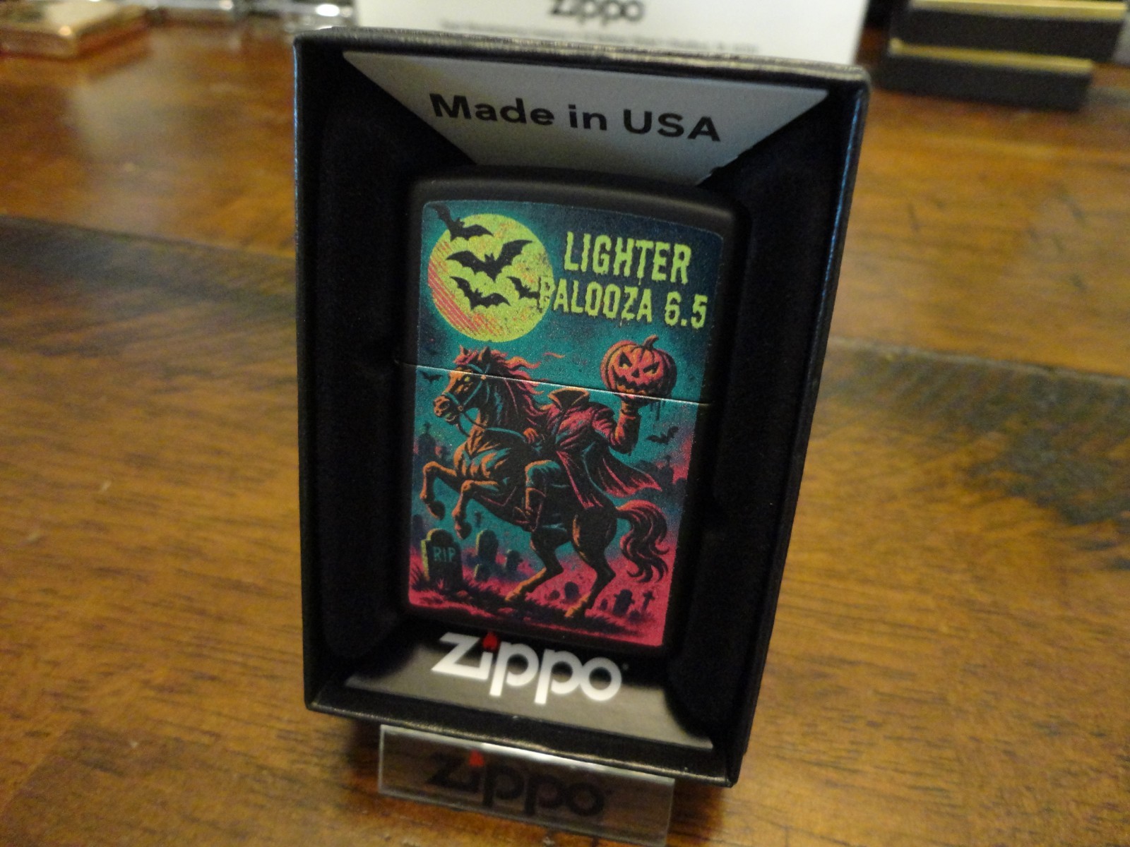 LIGHTER-PALOOZA 6.5 HEADLESS HORSEMAN HALLOWEEN SHOW BRADFORD PA ZIPPO LIGHTER