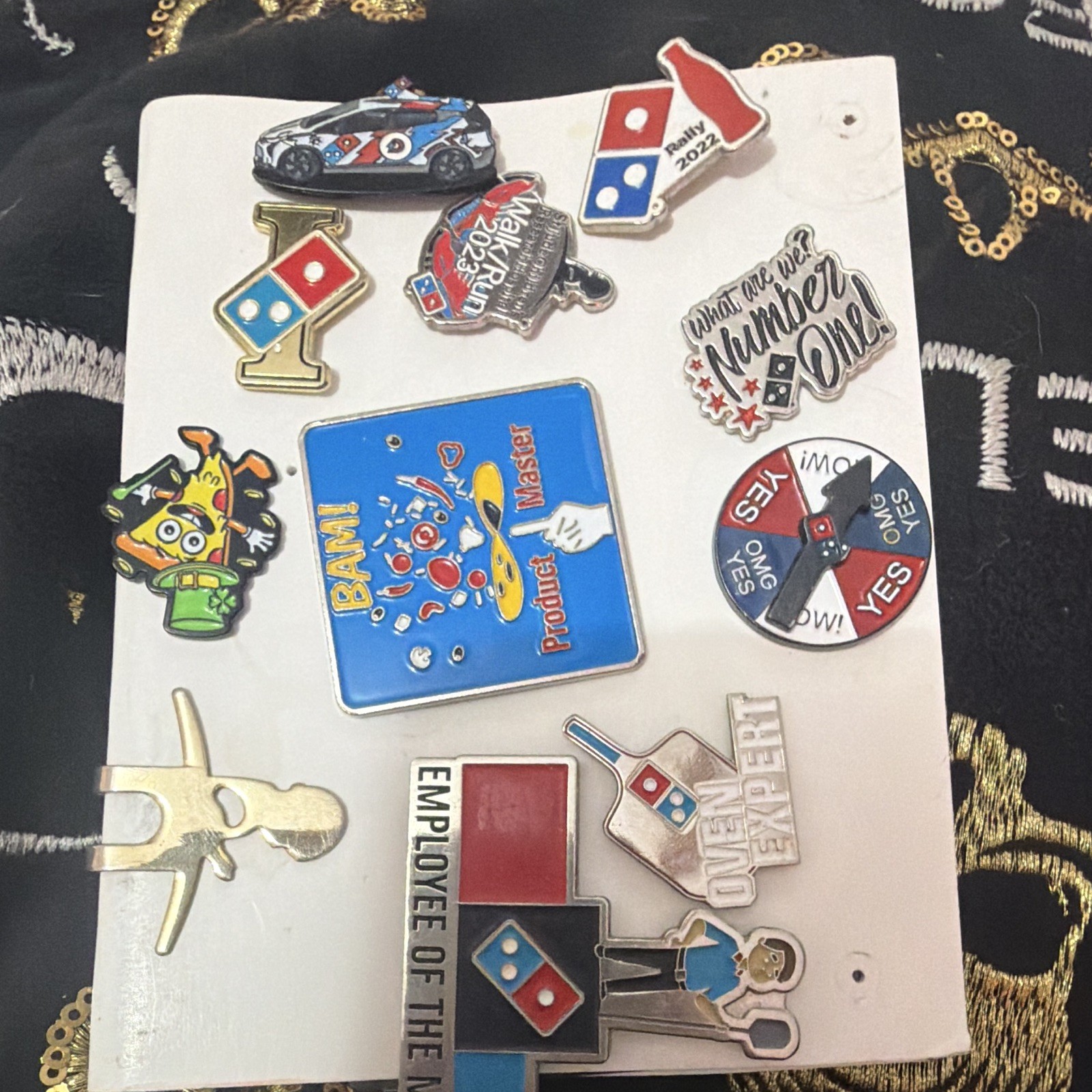 Dominos Pizza Hat Pin Lot 11