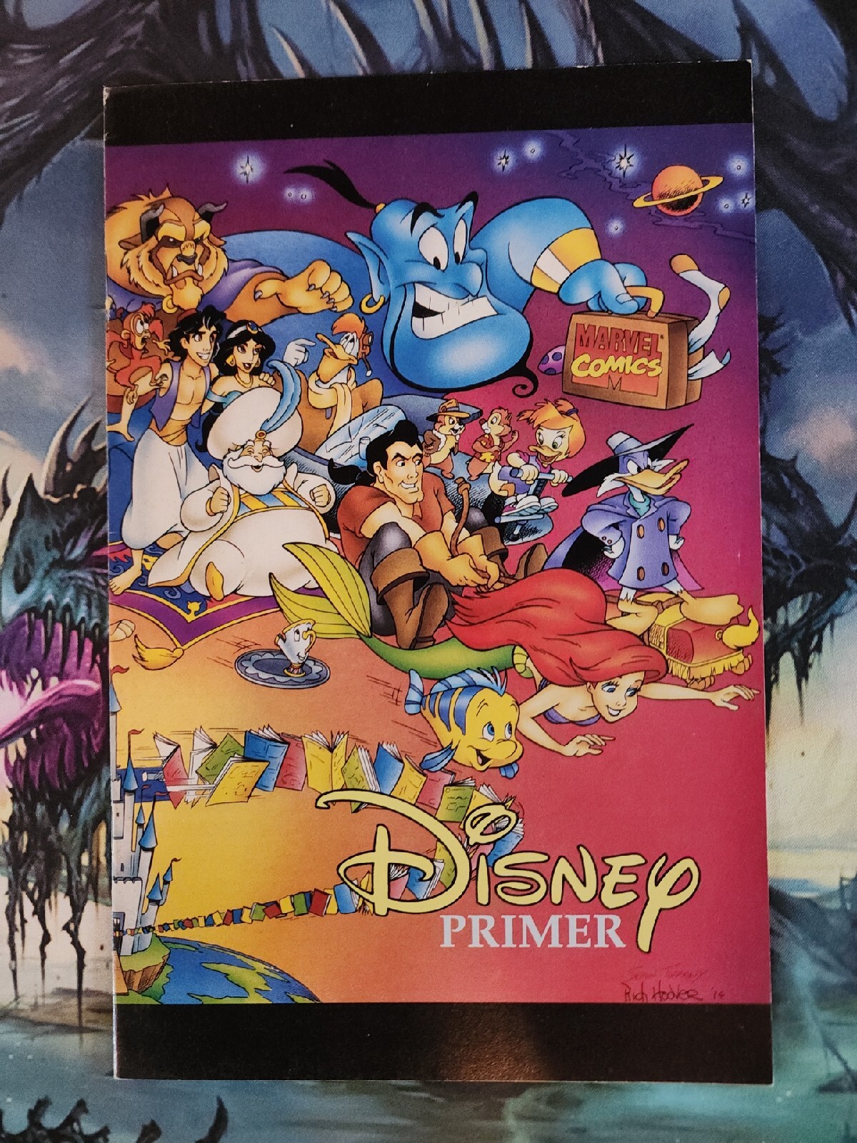 Disney Primer Marvel 1994 - Little Mermaid, Aladdin, Beauty and the Beast