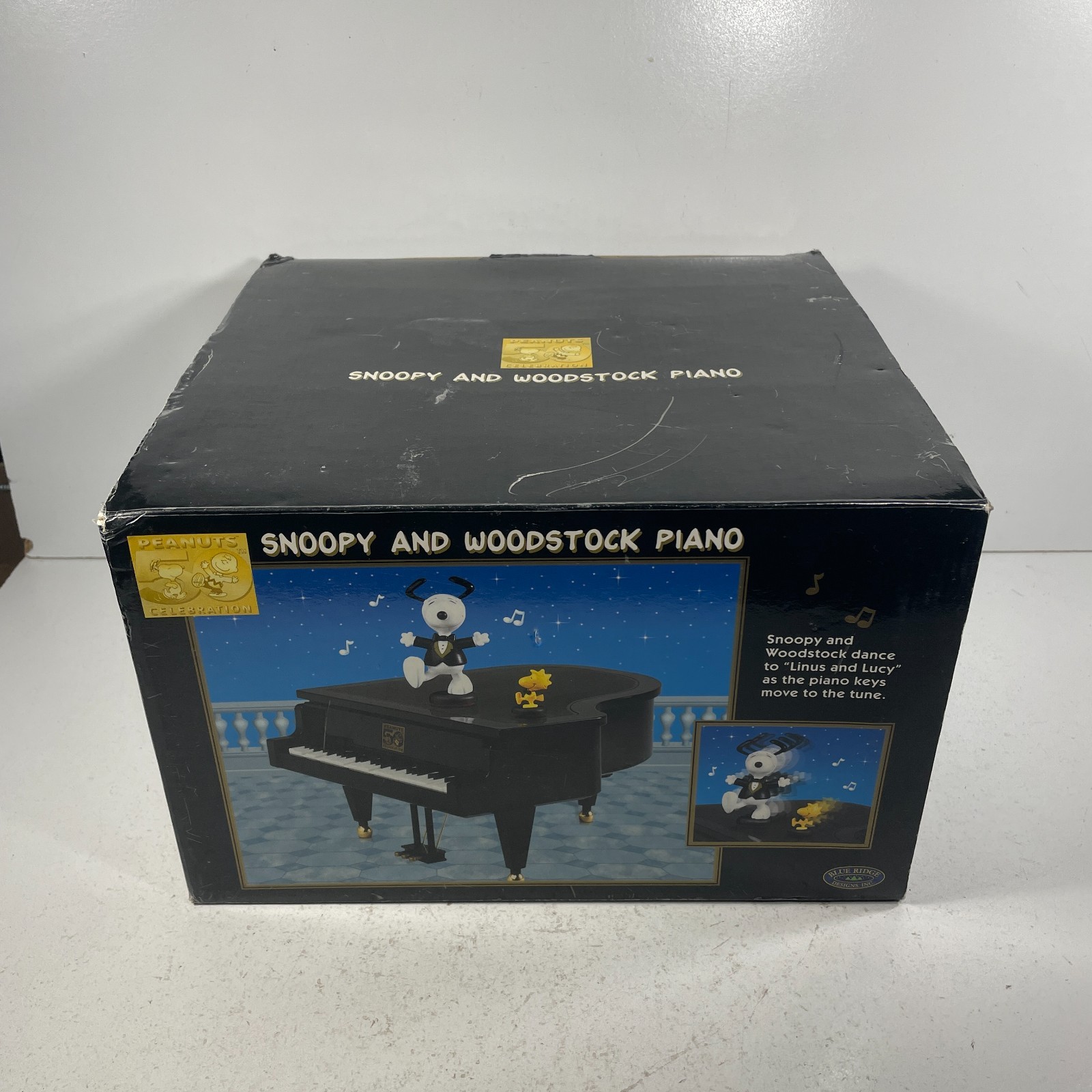 MISSING Snoopy & Woodstock Animated Musical Piano Blue Ridge Peanuts 50th Works MISSING Snoopy & Woodstock Animated Musical Piano Blue Ridge Peanuts 50th Works