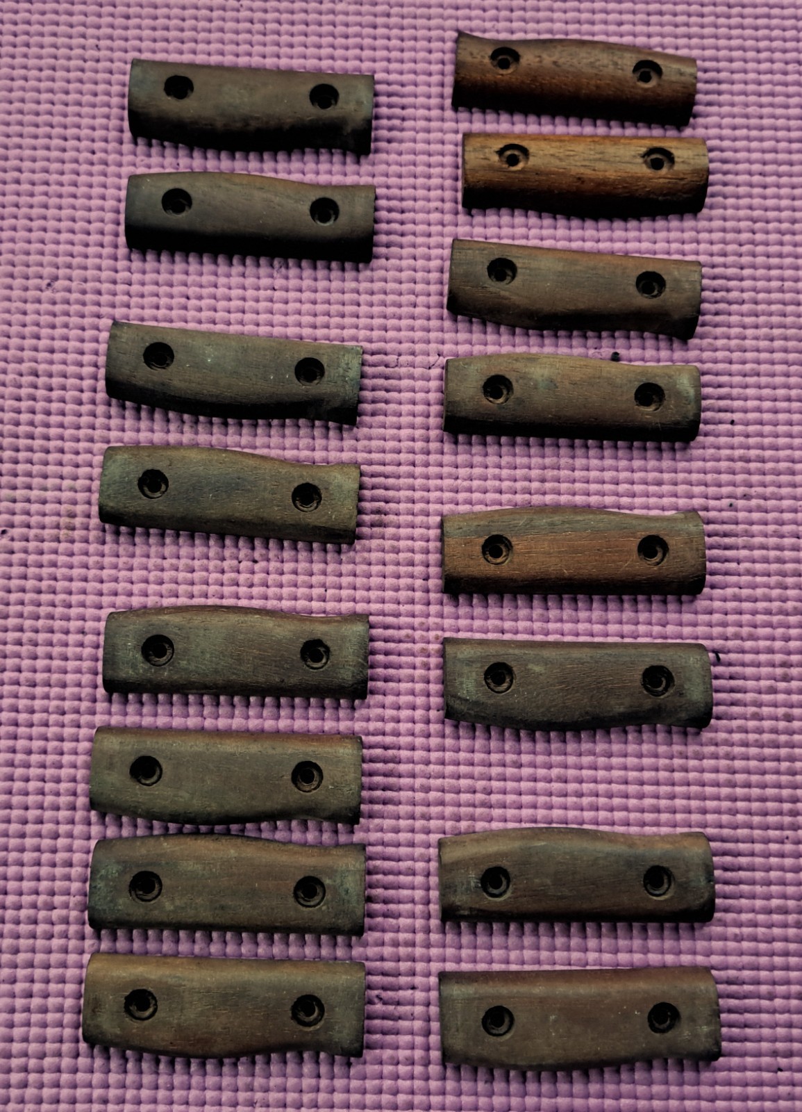 Original Set of WW1 British M1907 SMLE Bayonet Grips-Government Marked
