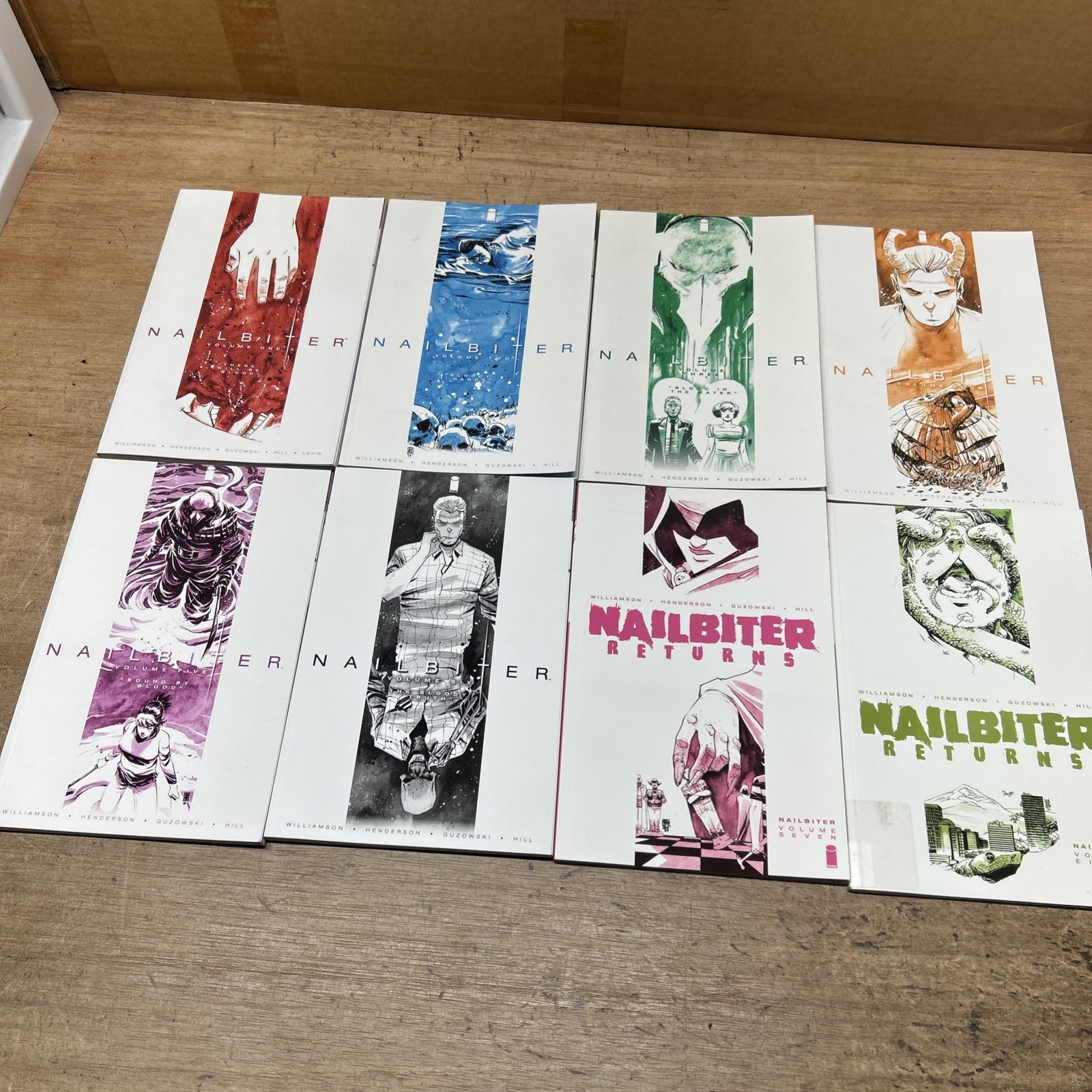Nailbiter TPB 1-8 Image Comics Joshua Williamson Complete Set