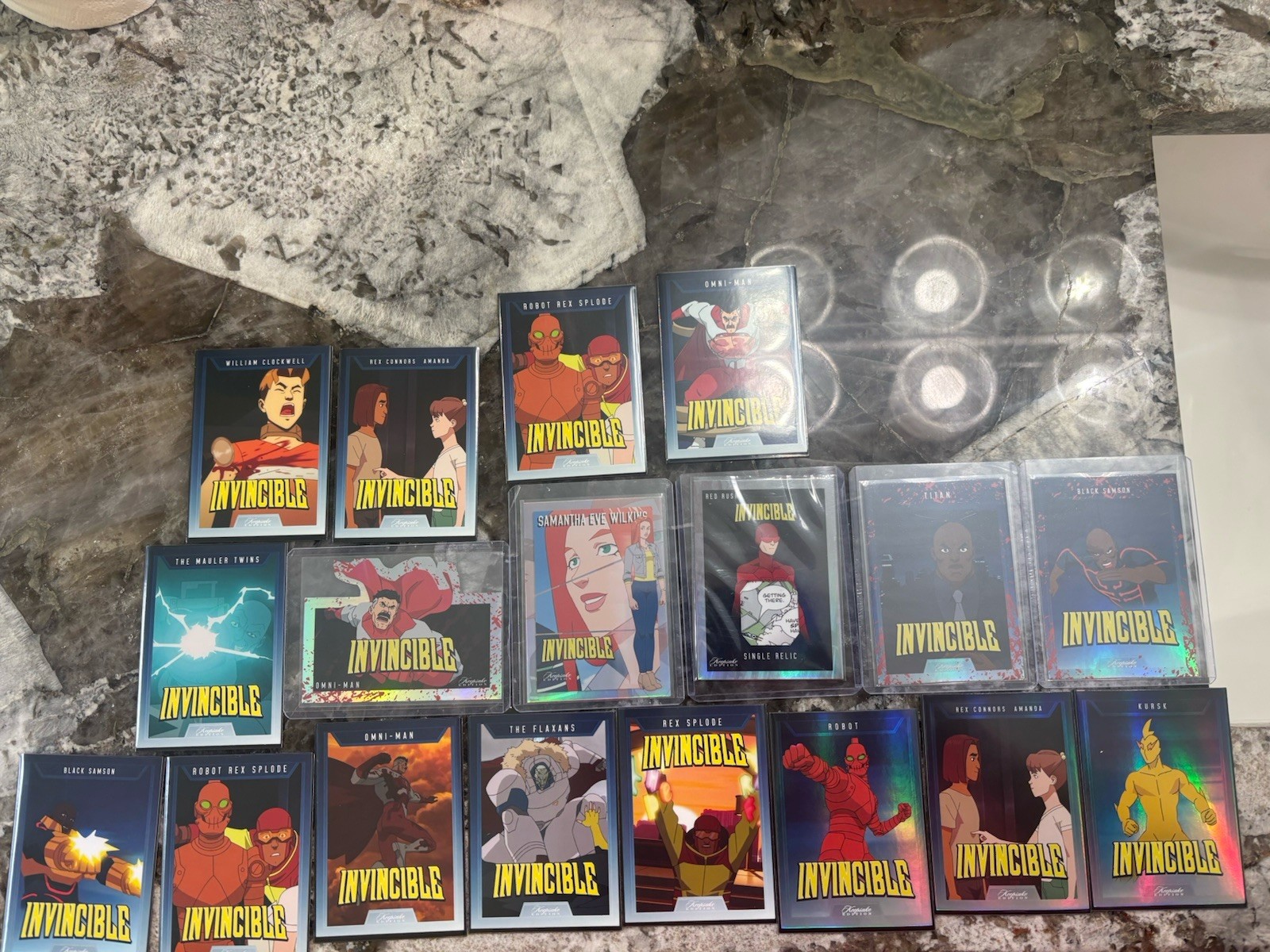 Invincible Keepsake Card Lot(read Description)