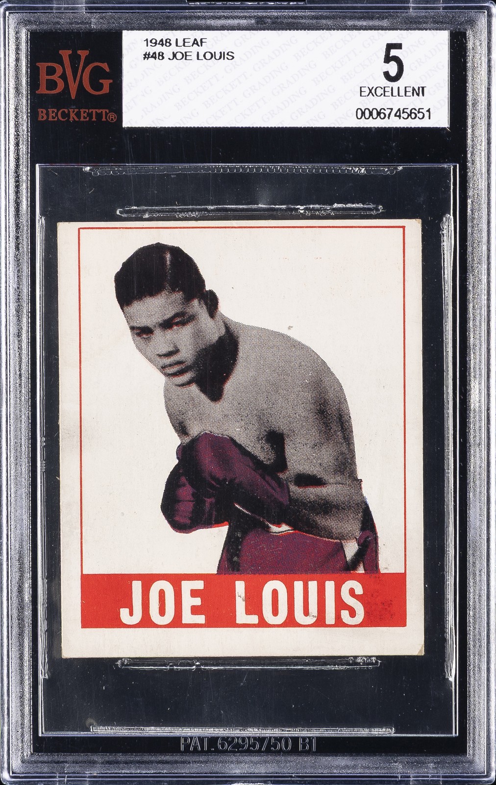 1948 LEAF #48 JOE LOUIS BGS 5