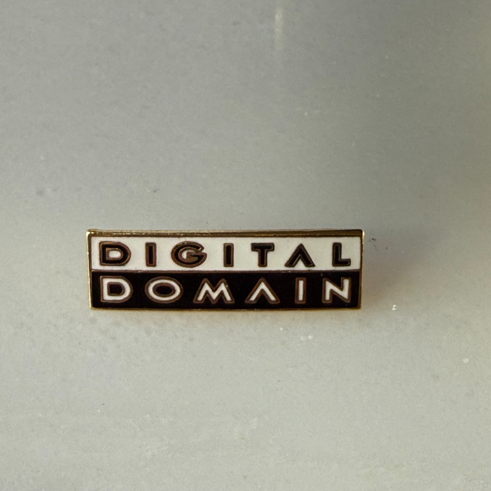 Vintage DIGITAL DOMAIN Lapel Pin Computer  Tech Animation Software NOS