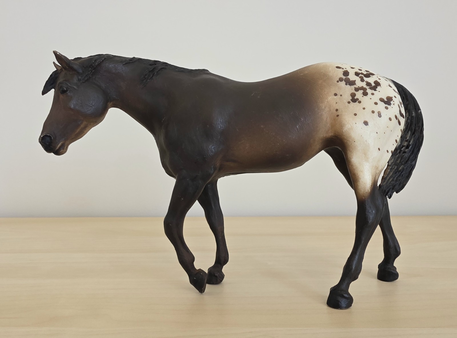 Breyer Traditional Model Horse INDIAN PONY #174 Bay Blanket Appaloosa 1973-1985