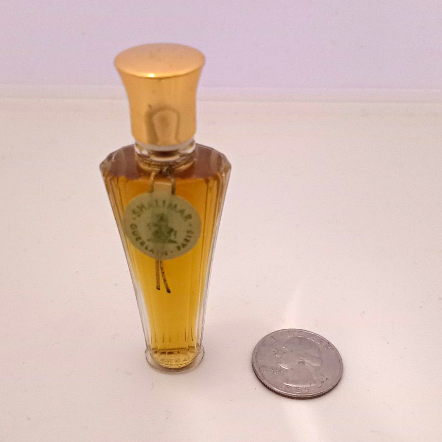 Shalimar Parfum 7.5ml/.25oz Guerlain France Vtg 1970's New never used w/tag 