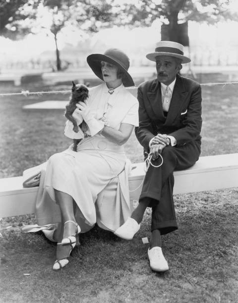 Mr Mrs Jerome Napoleon Bonaparte of Atlantic Beach Club at Newport- Old Photo