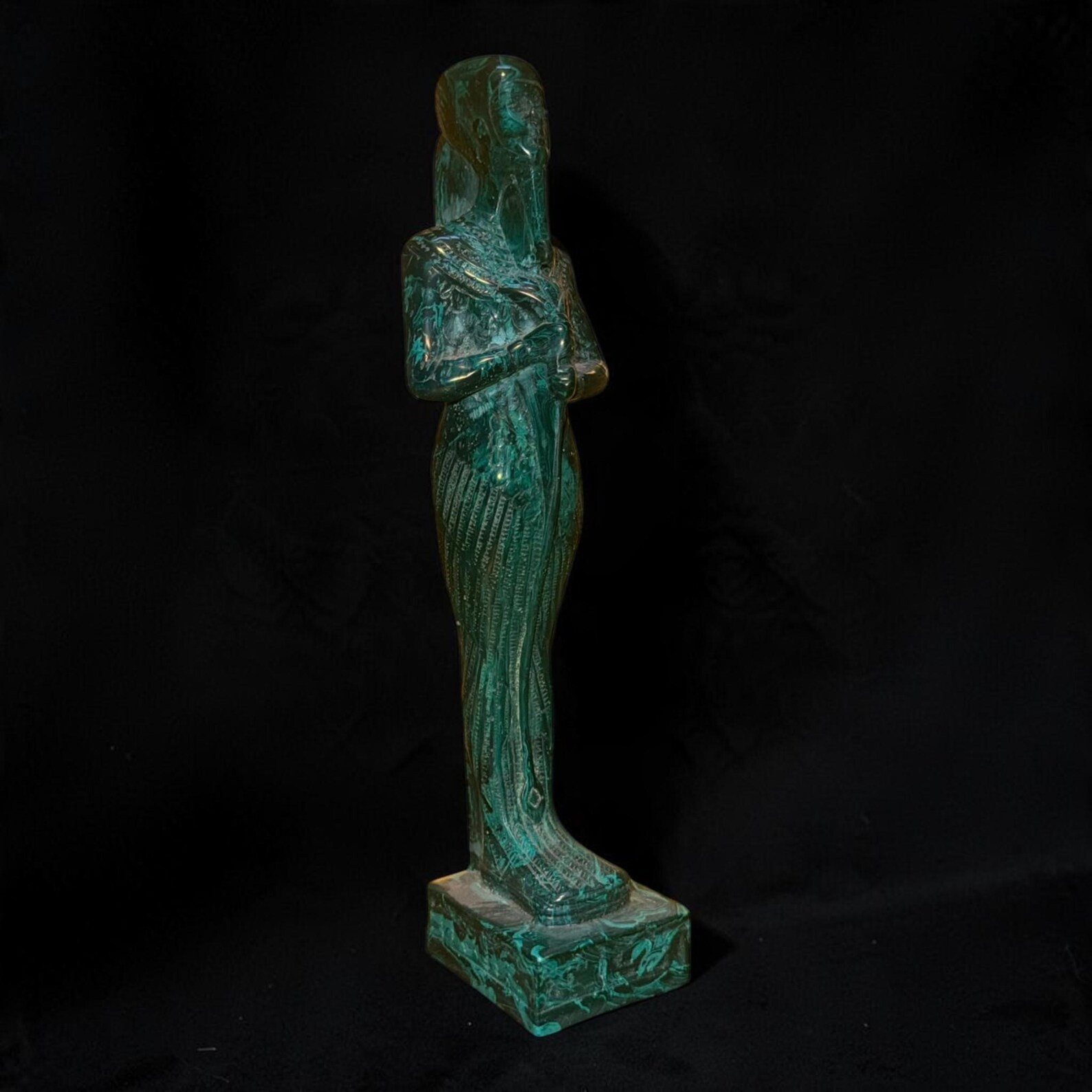 UNIQUE Egyptian Artifacts Of Authentic Pharaonic Statue Of Egyptian God Ptah BC