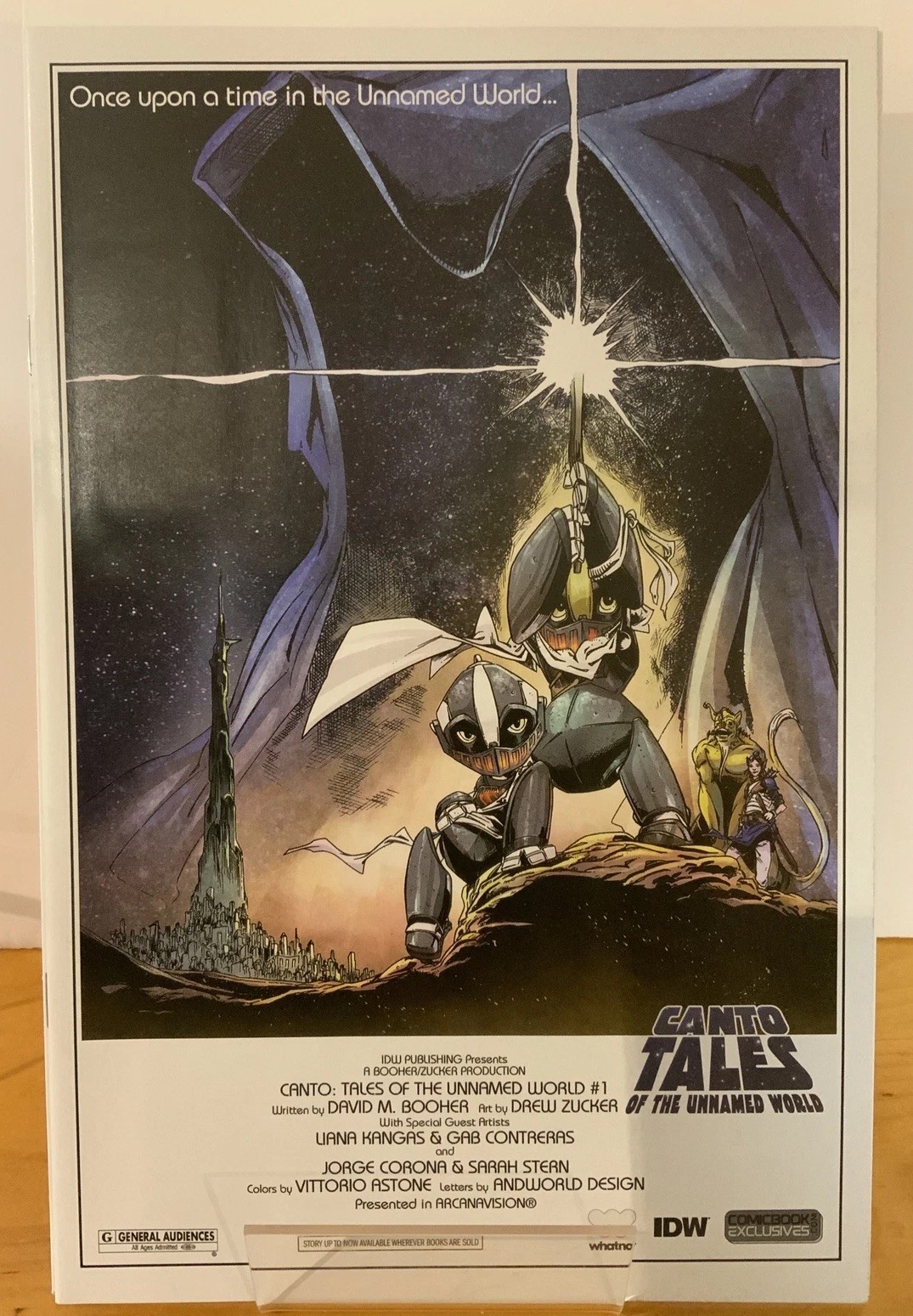 Canto Tales Of The Unnamed World #1 - WHATNOT EXCLUSIVE STAR WARS Homage. NM
