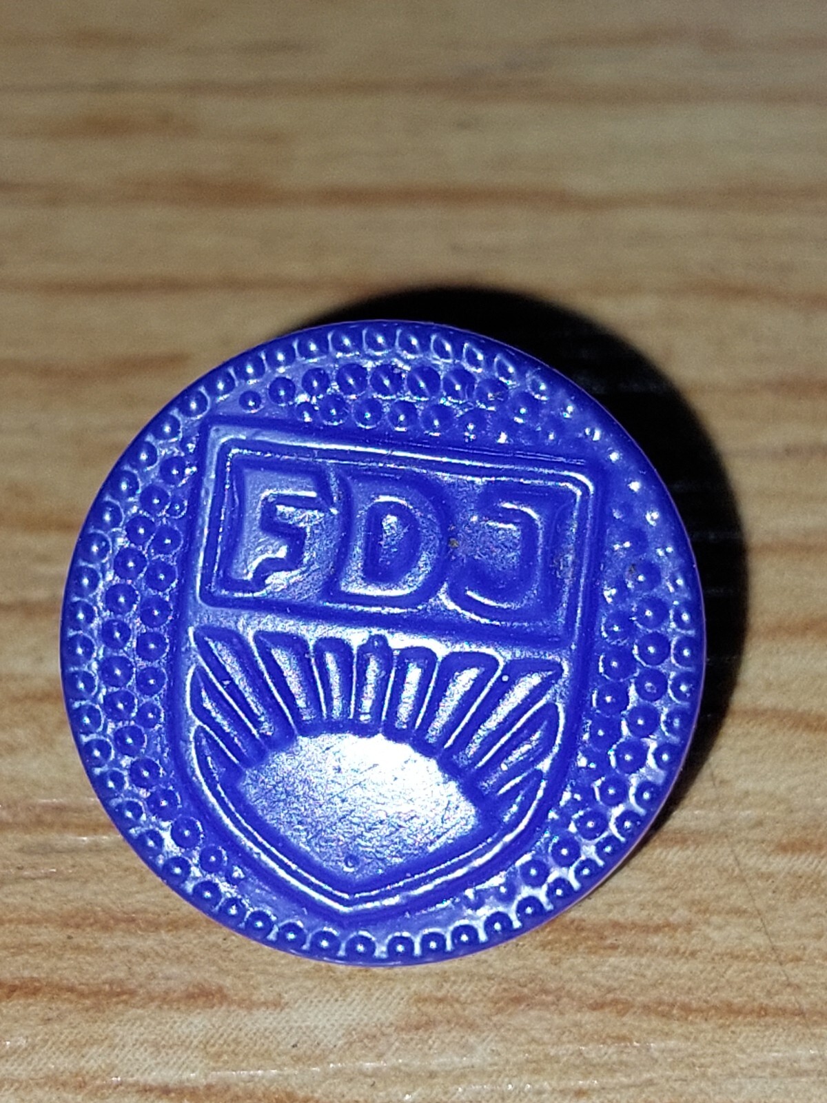 GDR Button - FDJ - Free German Youth
