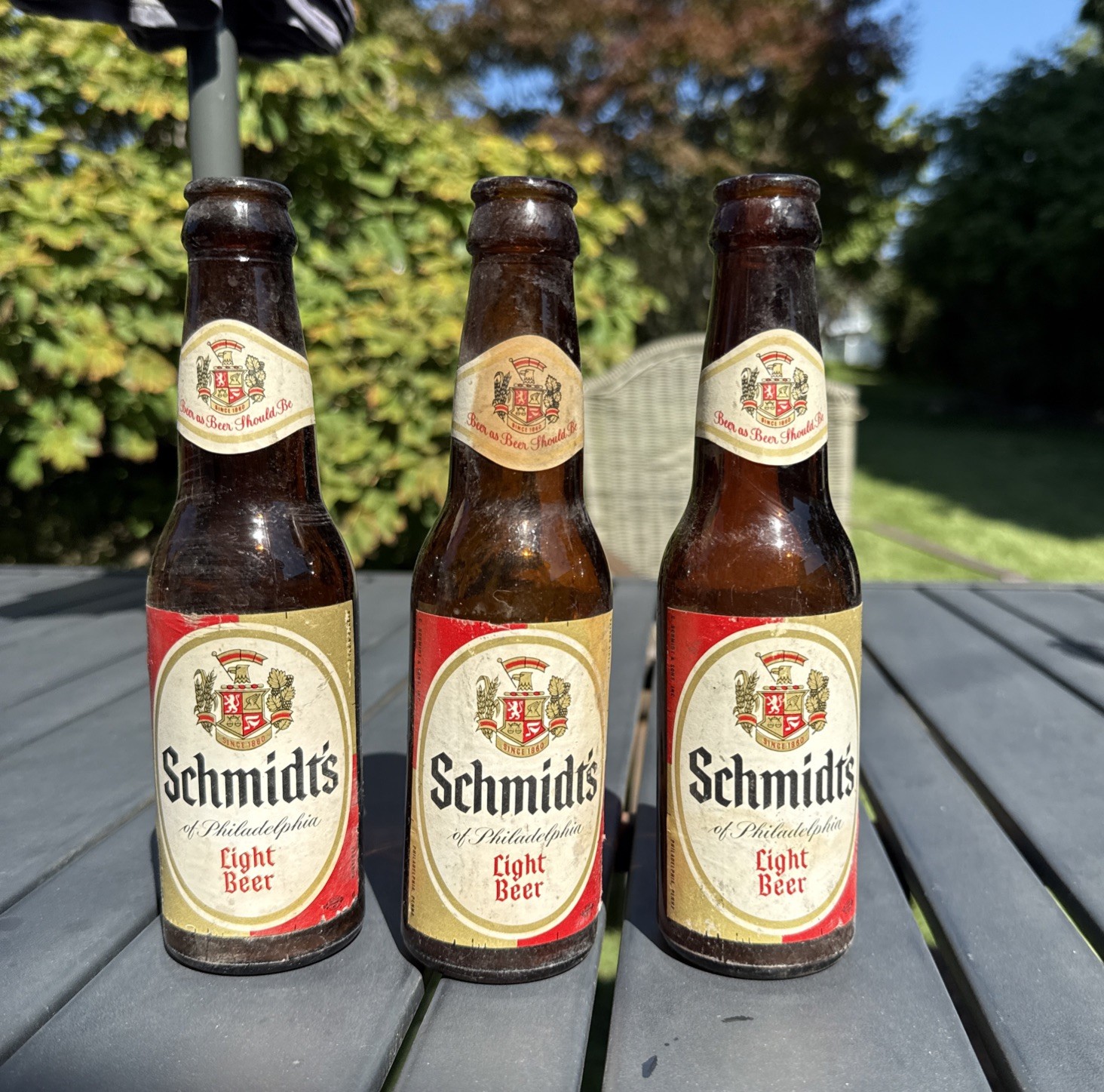 3 Vintage Schmidt's of Philadelphia Beer Bottle from Philadelphia PA