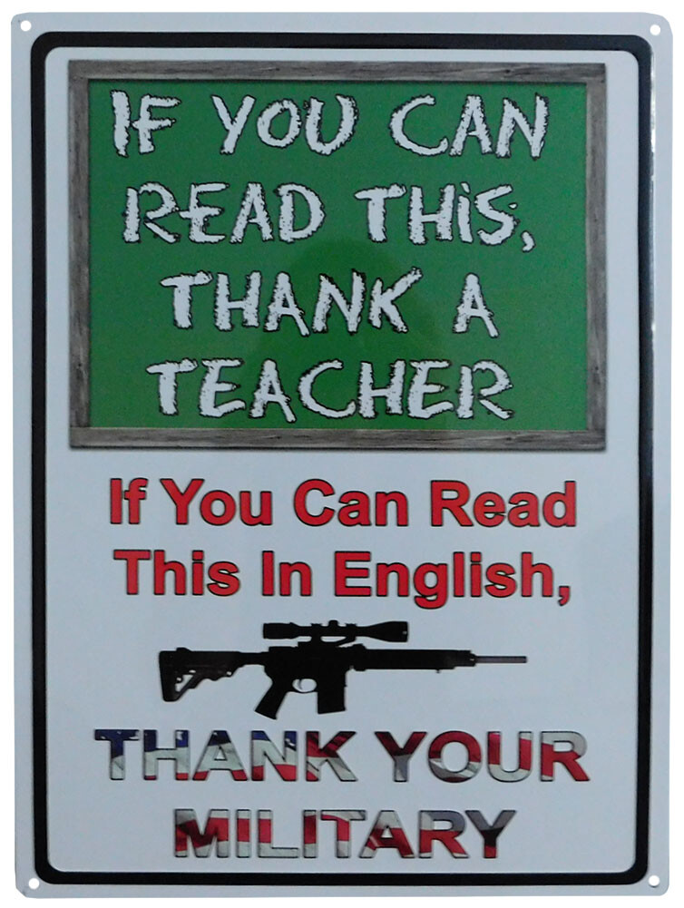 If You Can Read This, Thank A Teacher... 12\