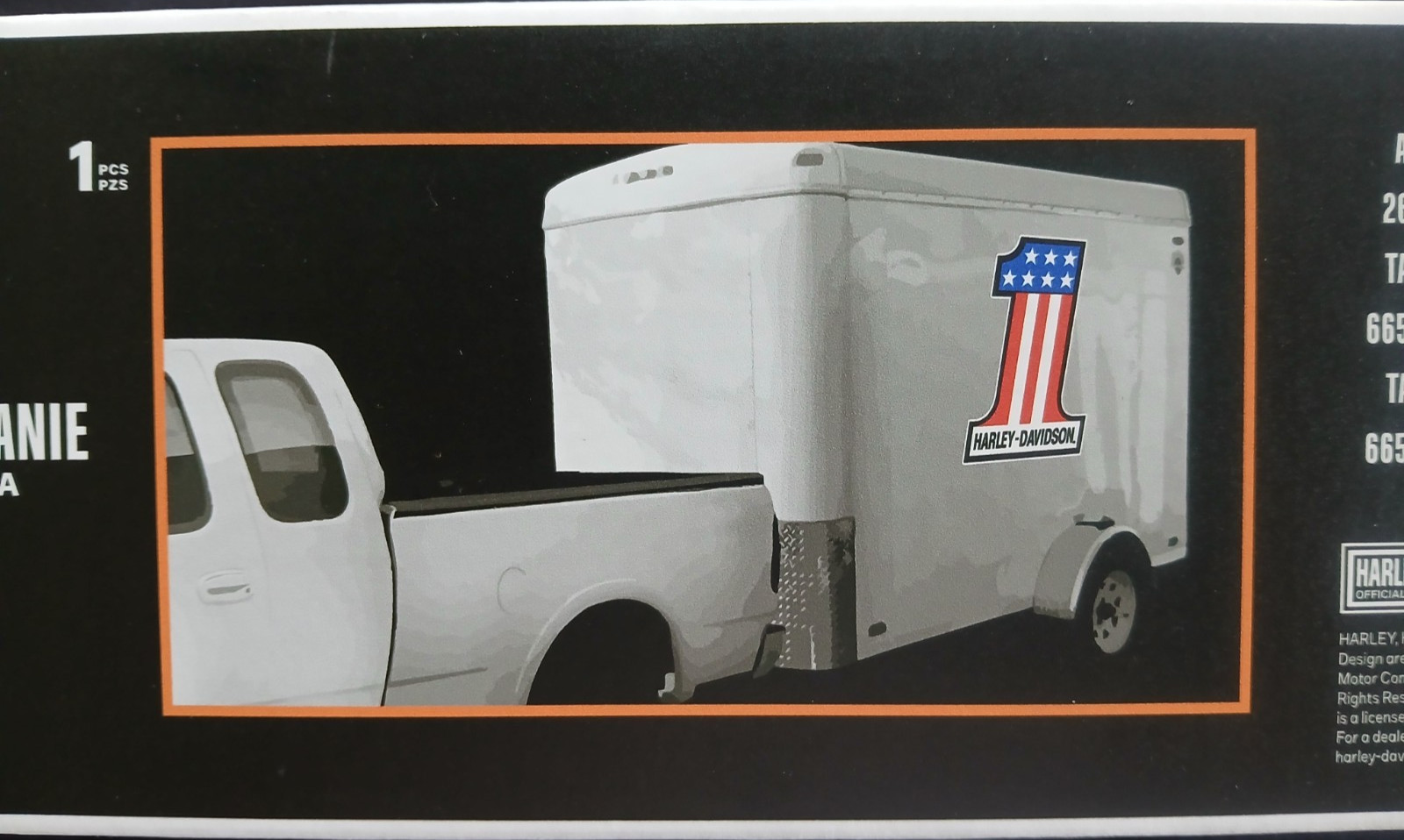 Harley Davidson Motorcycle Mega Decal for Trailers Bike Haulers 26.18\