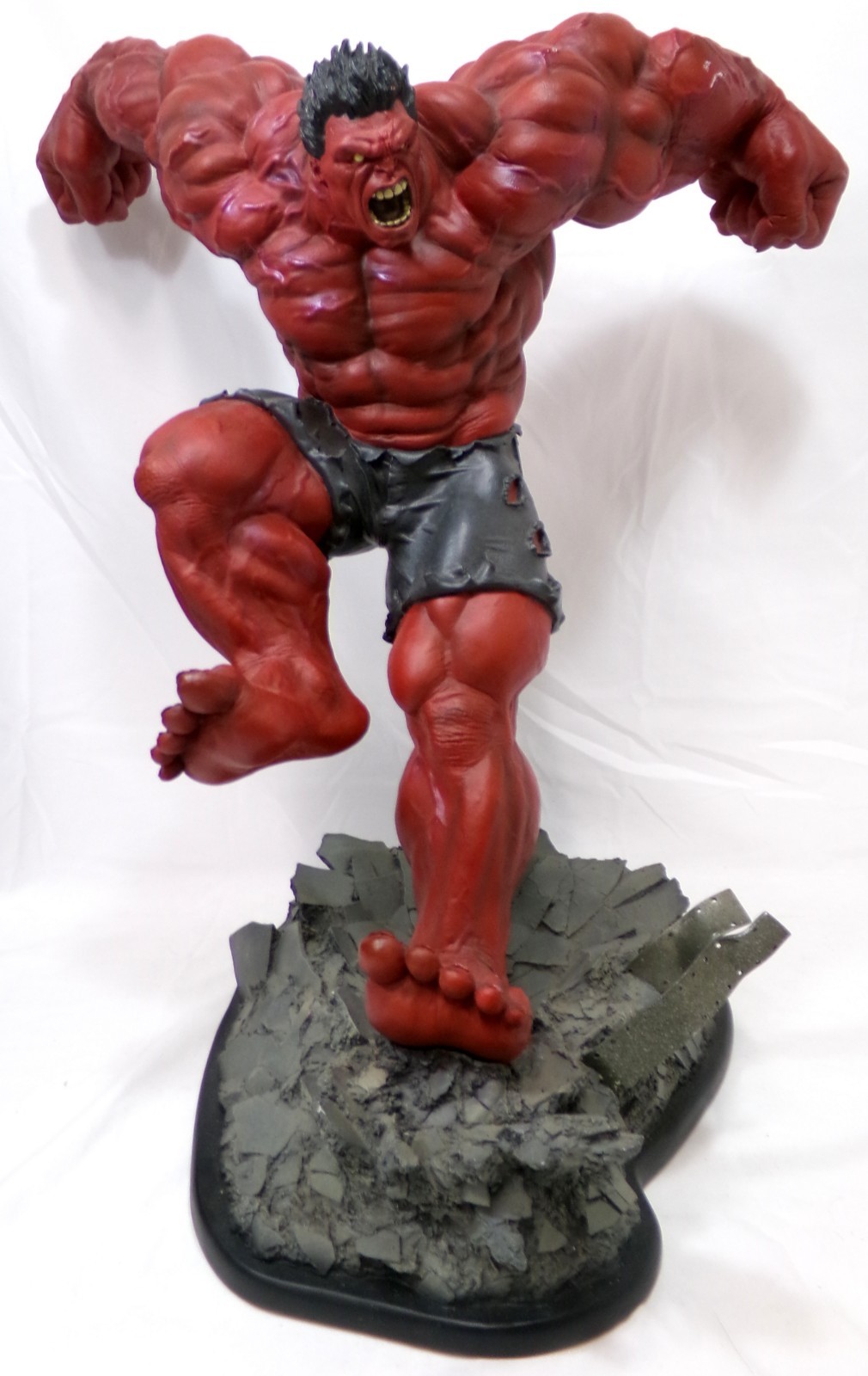 Sideshow Red Hulk Polystone Statue Comiquette 0025/1750 Piece Limited Edition