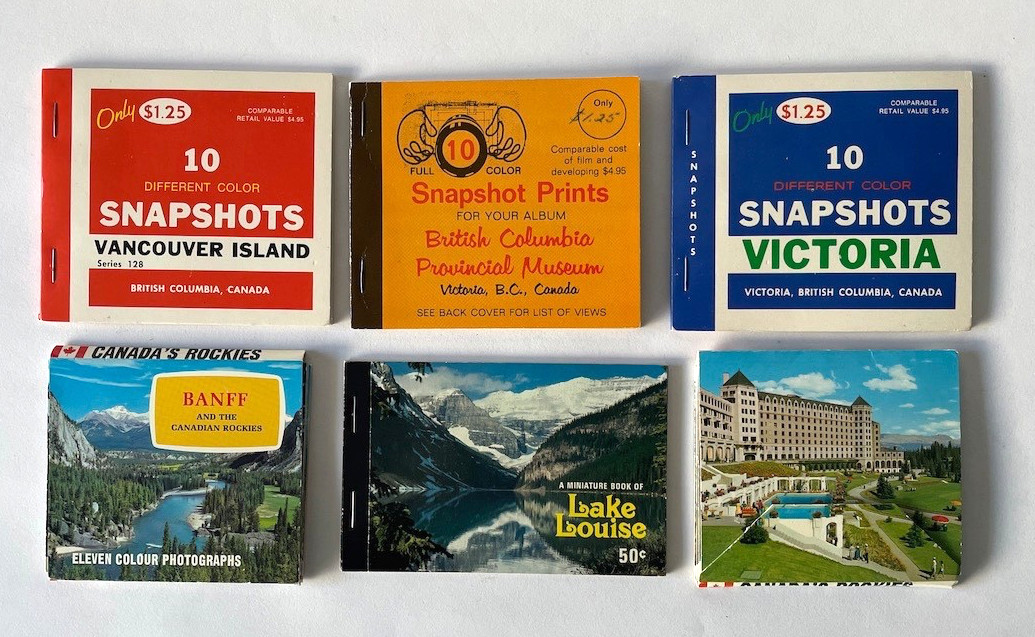 Vintage 1950\'s-60\'s  Souvenir  Booklets Scenic Canada Lot of 6 Great Condition