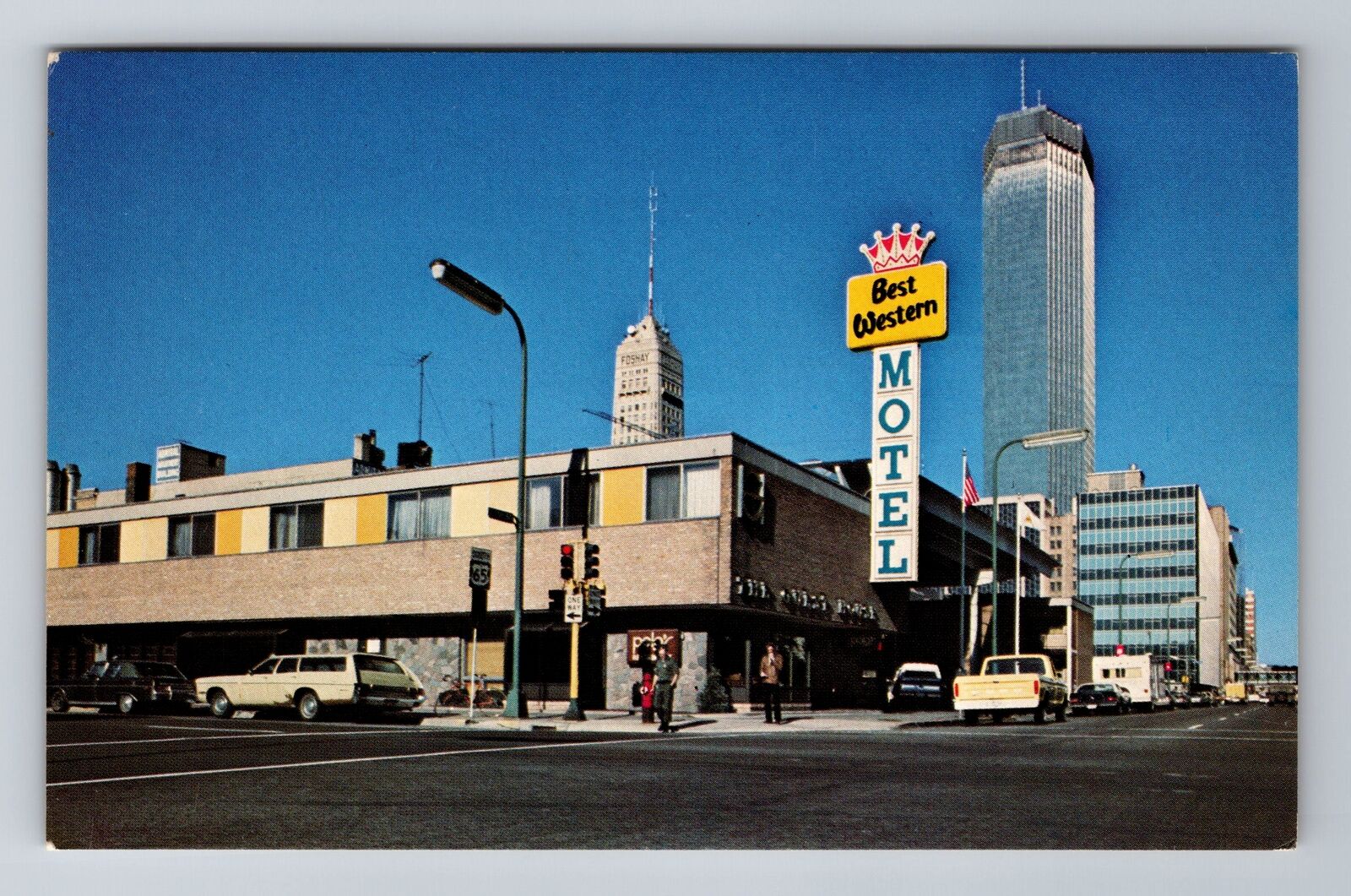 Minneapolis MN-Minnesota, The Guest House Motel Advertising, Vintage Postcard