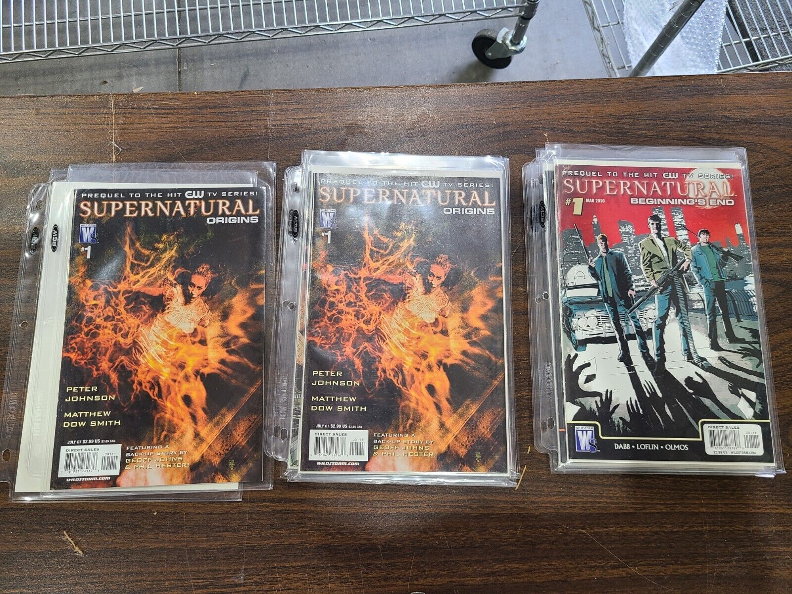 Supernatural Origins / Beginnings End Comic Book Lot