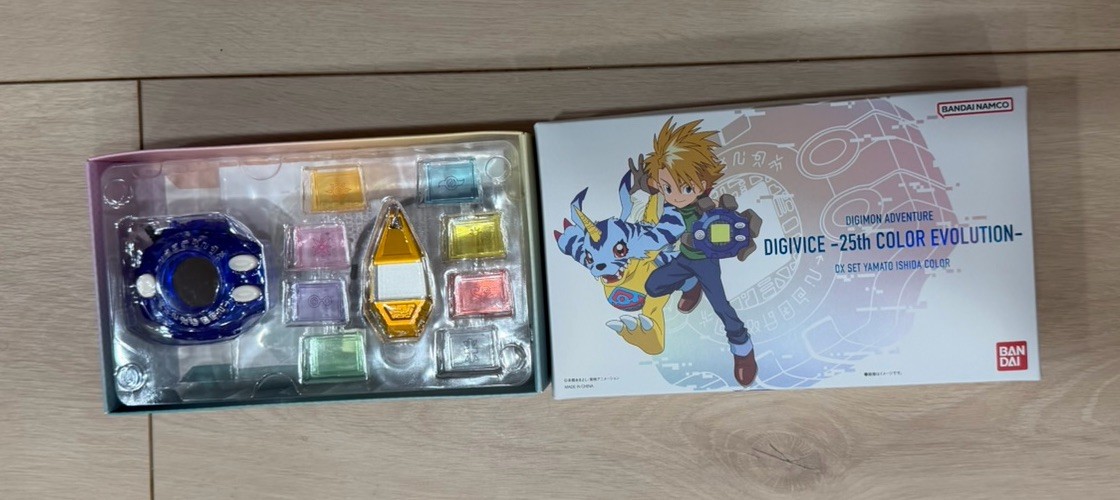Digimon Adventure Digivice -25th COLOR EVOLUTION- DX Set Yamato Ishida New