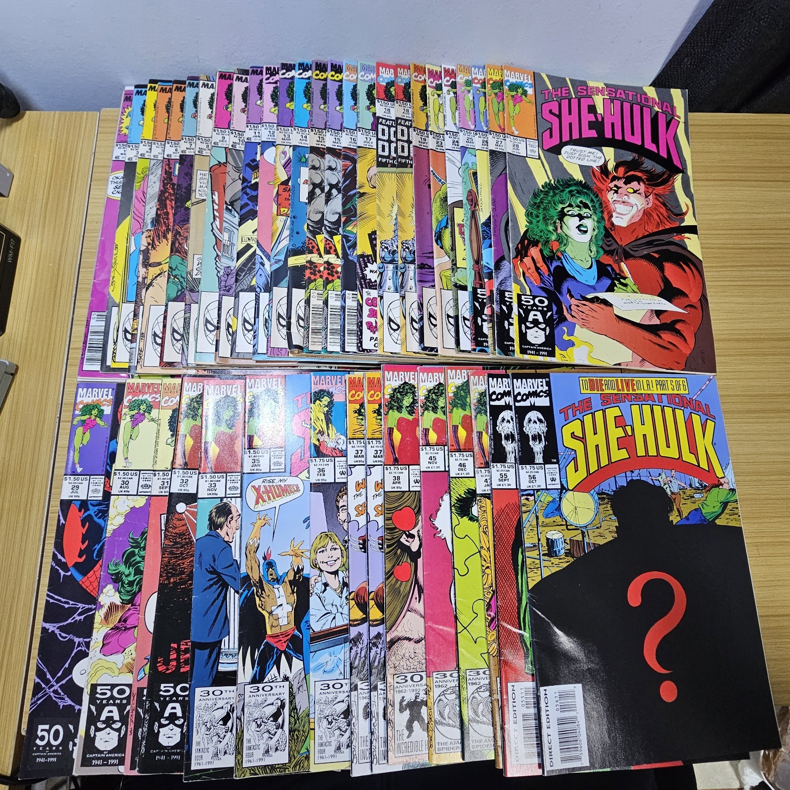 Sensational She-Hulk #1 - 56 • Marvel • 1989 • Vol. 1 • Full Run INComplete Set