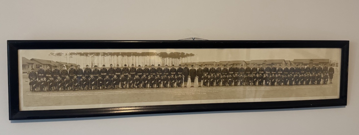 WW1 Era Military  Panoramic Photo 1922 Virginia Naval Air Station Large 41”X9”