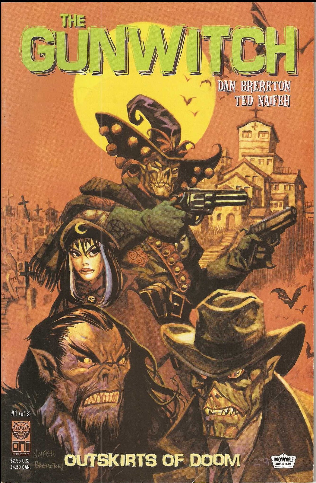 Gunwitch, The: Outskirts of Doom #1 VF; Oni | Dan Brereton Nocturnals - w/Bag+Bo