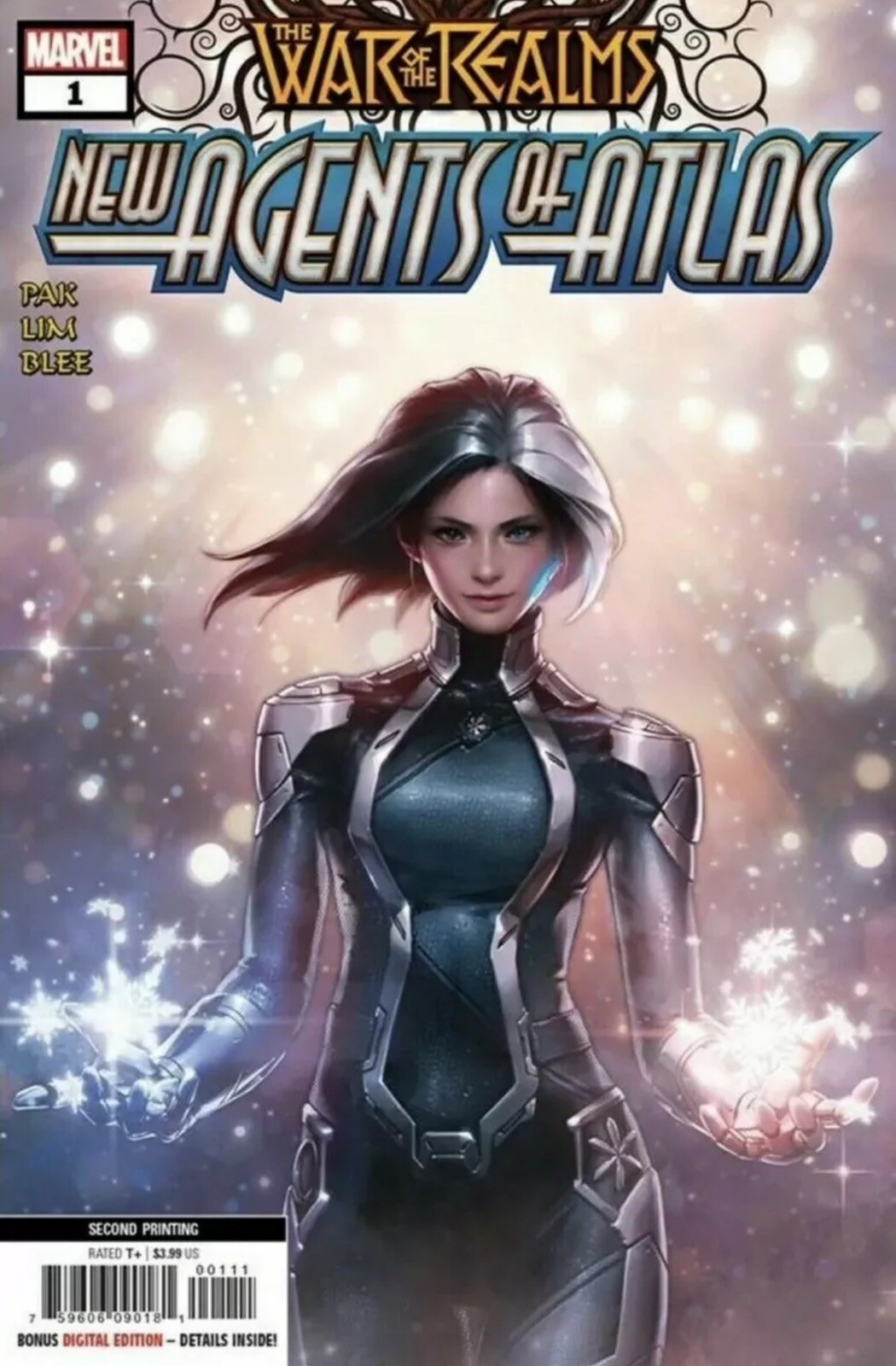 War Of Realms New Agents Of Atlas #1 Jeehyung Lee 2nd Print Variant NM