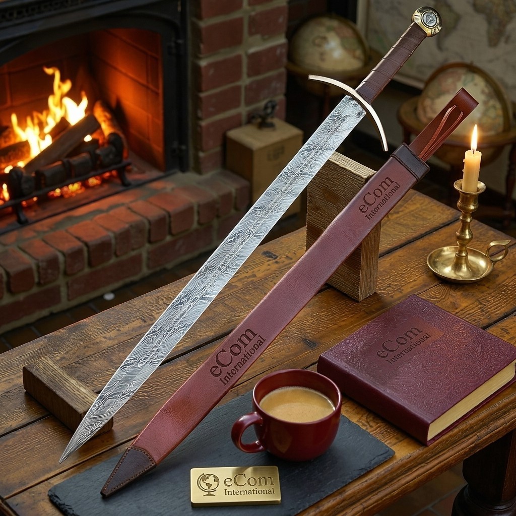 The Archers Sword Full Tang Tempered Battle Ready Hand Forged Sharp Edge Blade