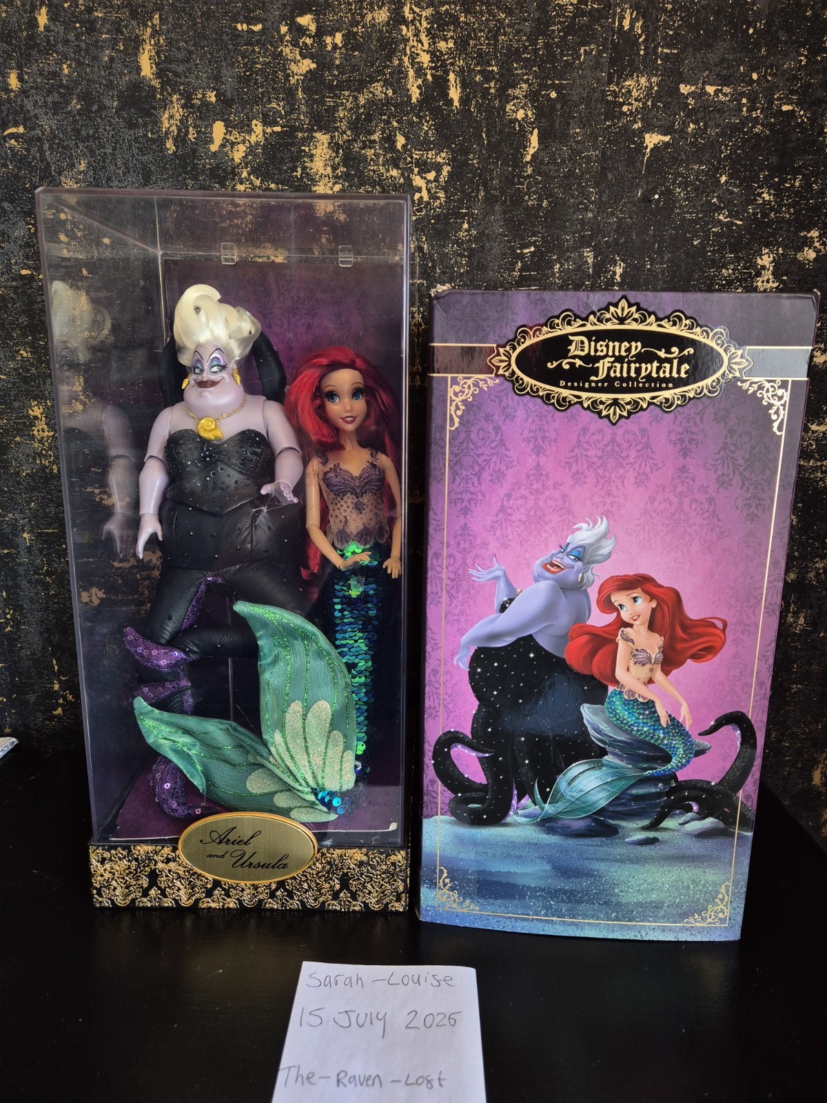 Disney Fairytale Designer Collection Doll - Ariel & ursula little mermaid  set 