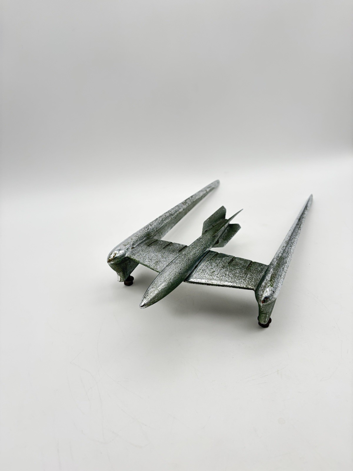 1951 Oldsmobile Rocket 88 98 Hood Ornament Vintage OEM Chrome Flying Space Jet