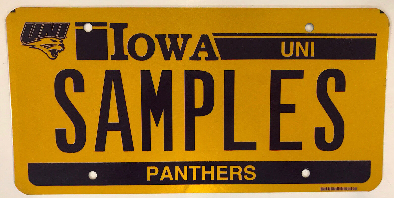 UNI vanity SAMPLES license plate Sampling Music Test Trial Selection Analysis IA