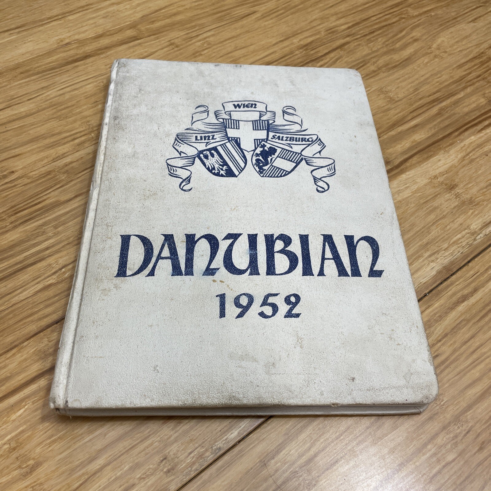 Vintage 1951-1952 Linz High School Yearbook Austria Danubian KG