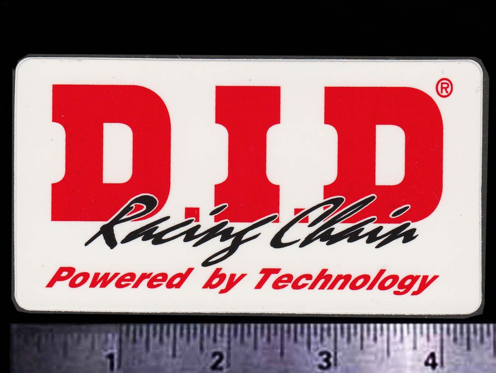 D.I.D. Racing Chain - Orig. Vintage Racing Motorcycle Decal/Sticker MX Motocross