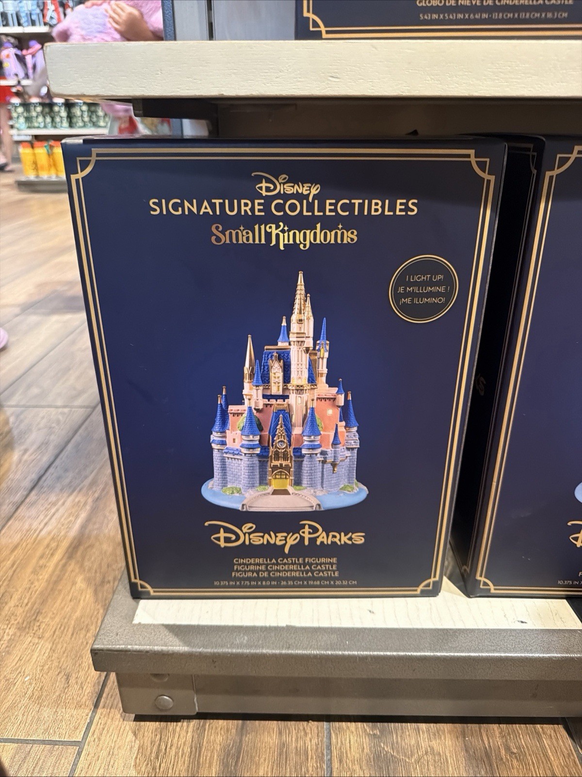 Disney Cinderella Castle Light Up Figure Small Kingdom D23 2026 Walt Disney Worl