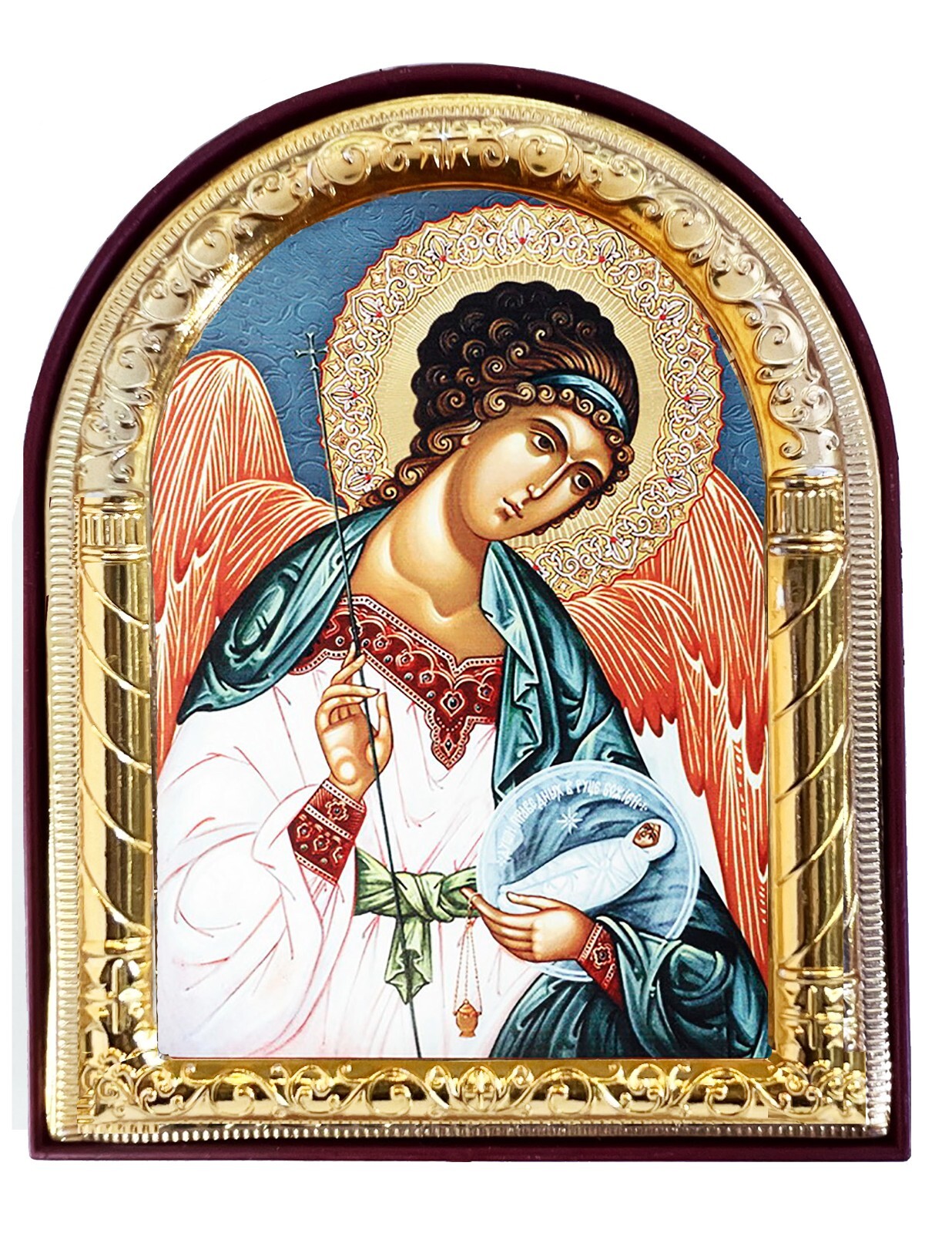 Guardian Angel Icon Angel With Baby, An Angel of Peace, a Guide and Guardian 4