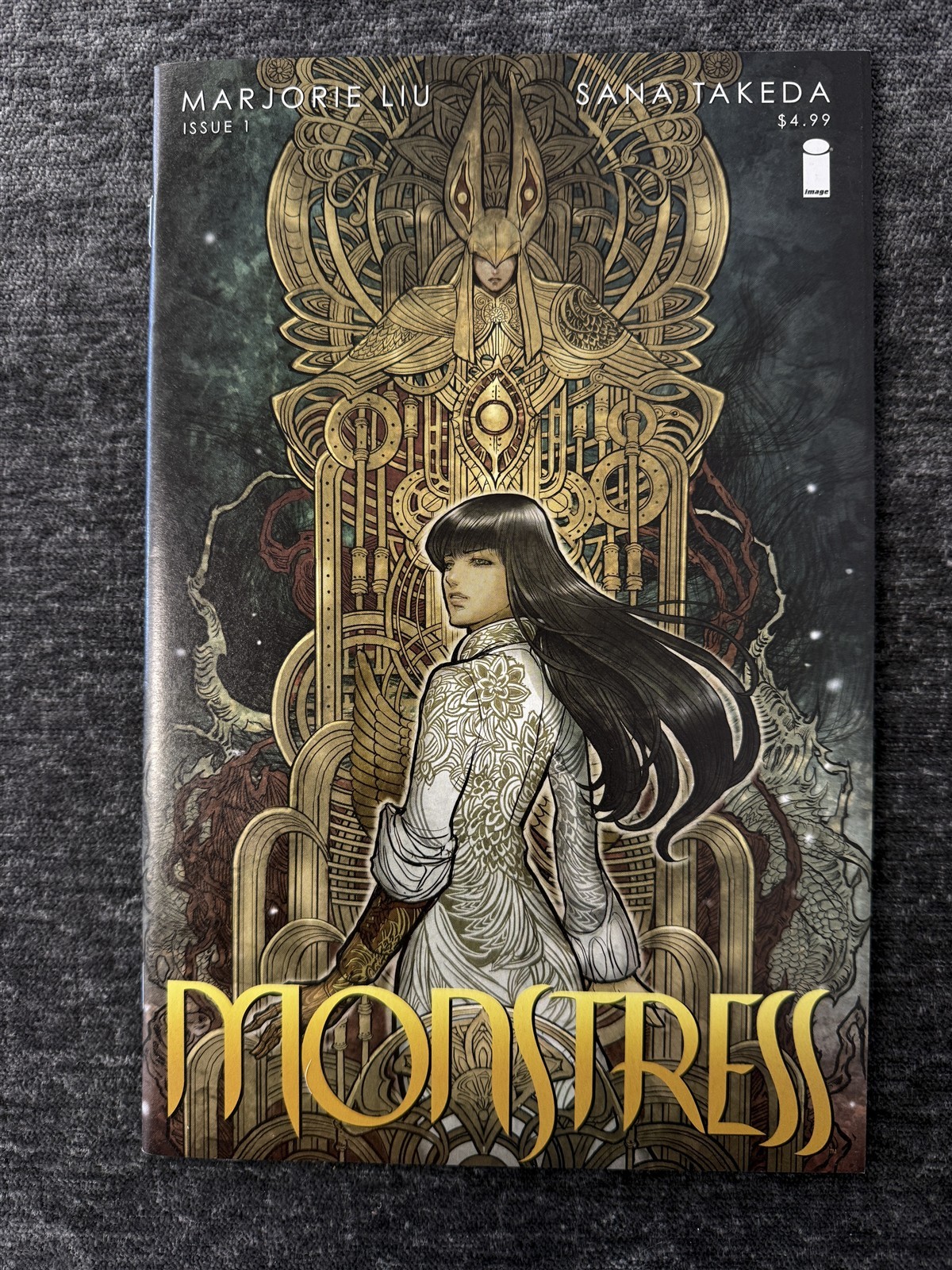 MONSTRESS #1 - 1st Print - 1st App Of Maika - Image Comics (2015) NM- Unread