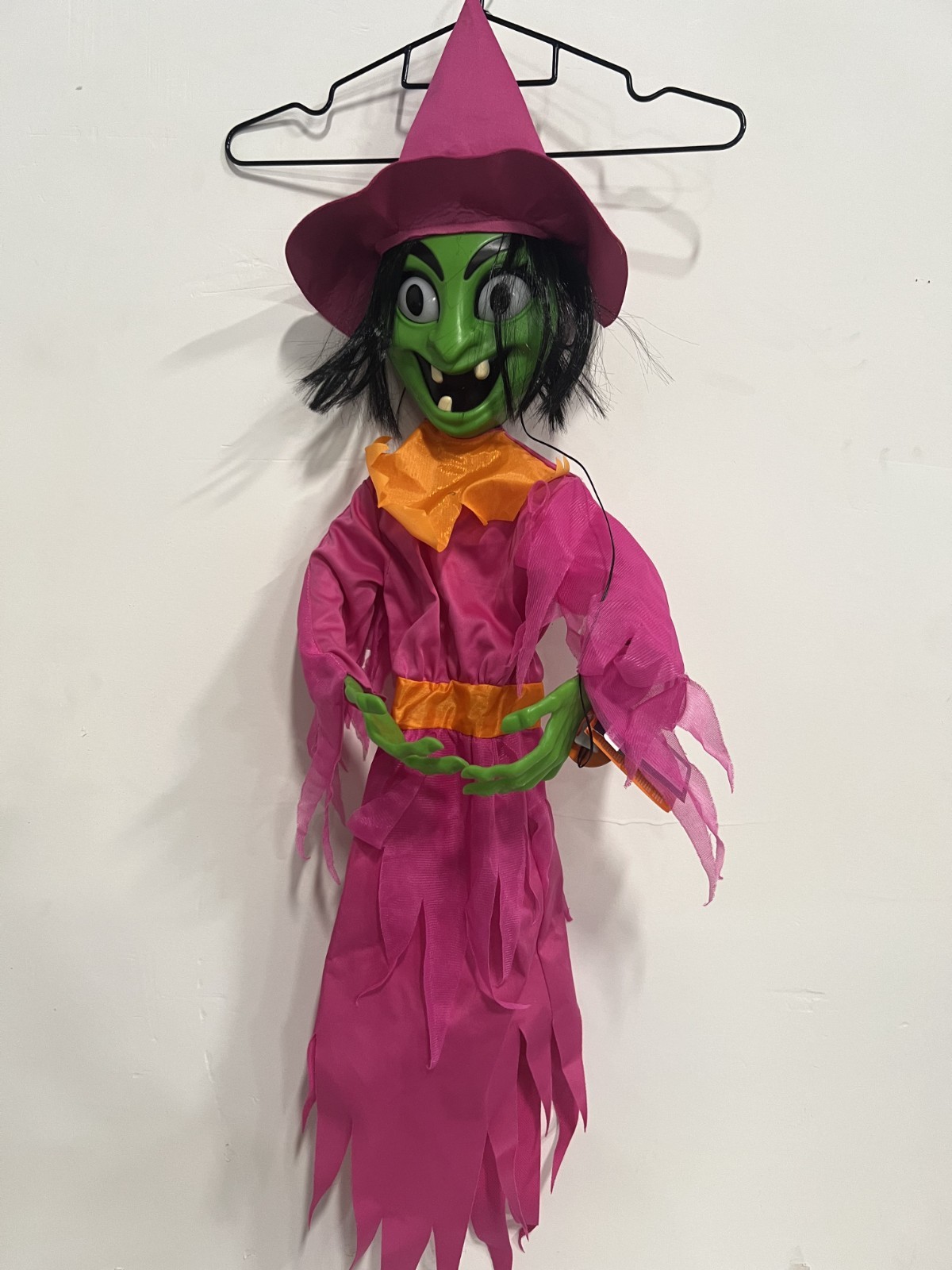 Hyde and Eek hanging Witch decoration