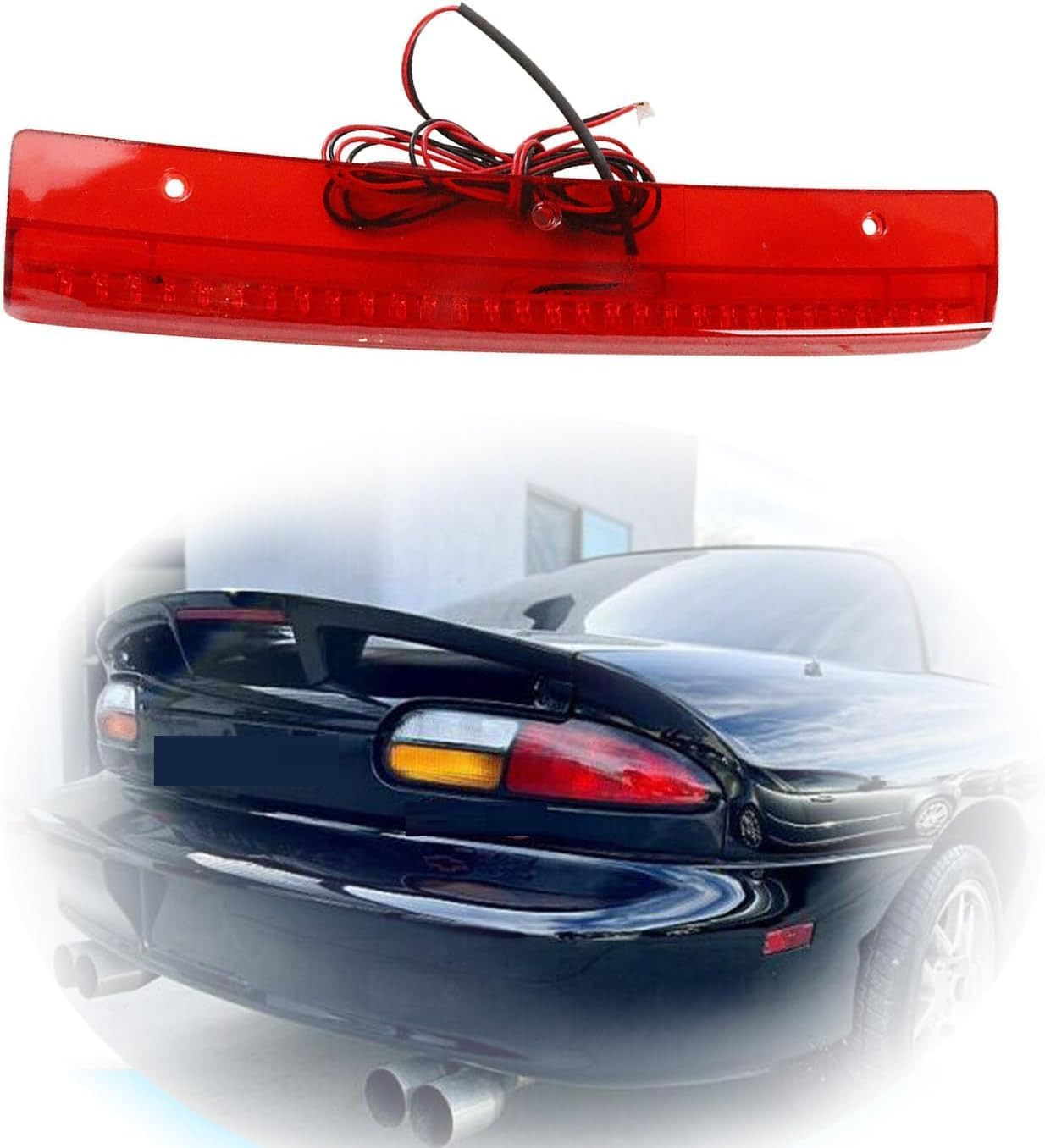 Fits for 1998-2002 Camaro SS Rear LED 3Rd Third Brake Light