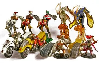 Kikaider Trading Set of 9 S.I.C Takumi Tamashii VOL.4 Action Figures