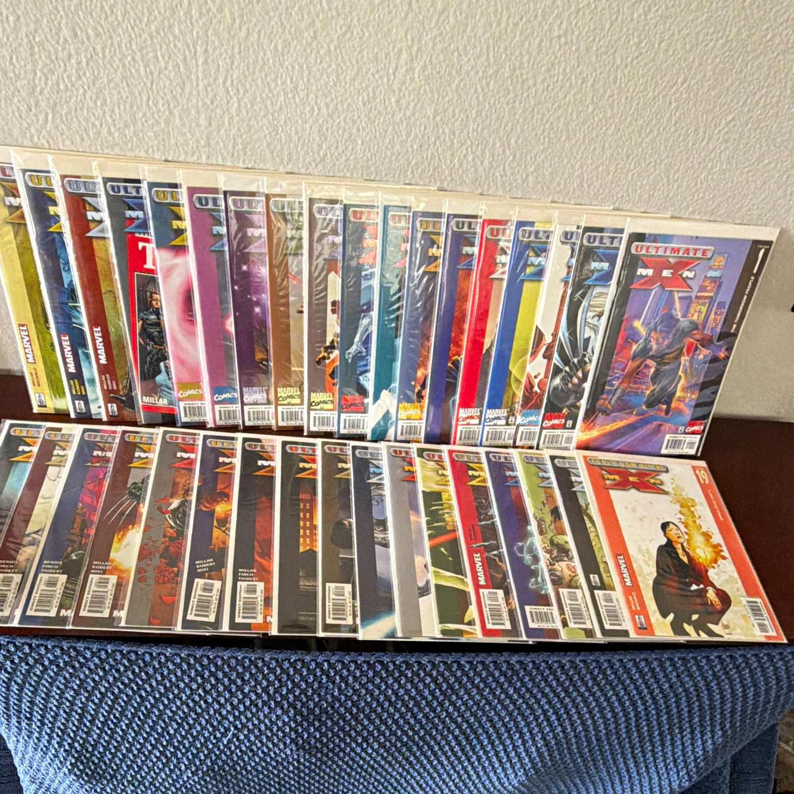 Marvel Ultimate X-Men Comic Book Lot, Wolverine, Mark Millar, 1-36 All NM